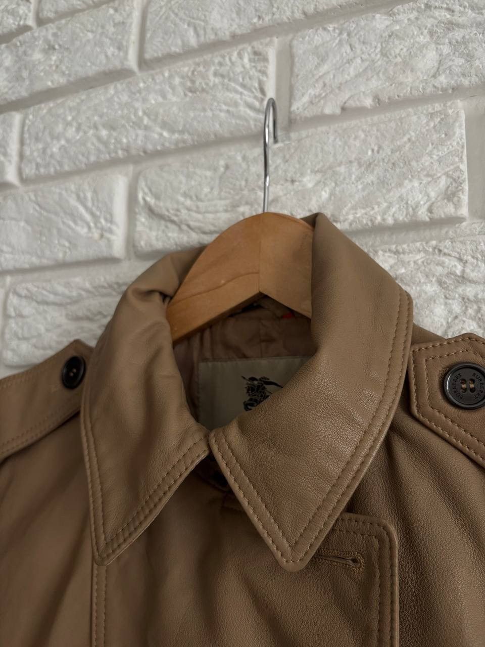 Burberry Burberry Leather Jacket 🤎new collection Size S / US 4 / IT 40 - 7 Thumbnail