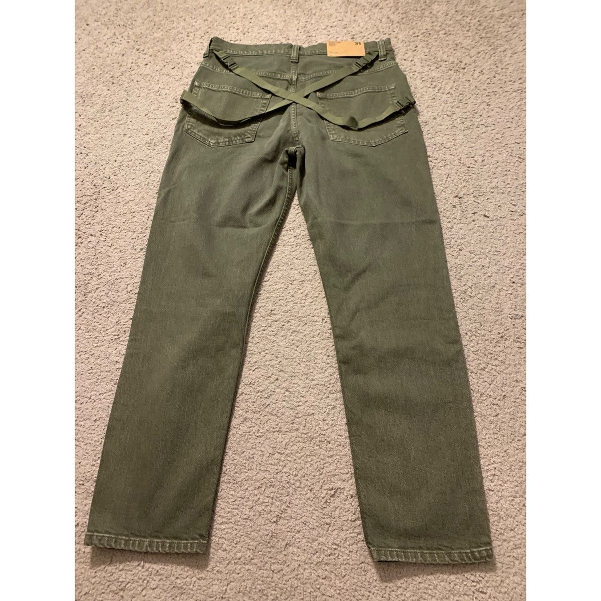 Helmut Lang HELMUT LANG STRAP JEANS Size US 31 - 24 Thumbnail