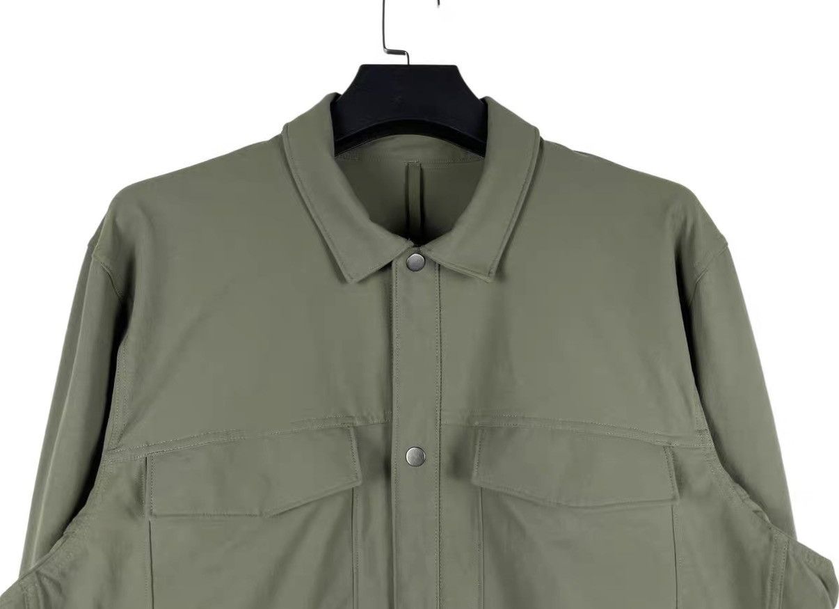 Lululemon Lululemon Twill Utility Olive Twill Functional Jacket J31 Size US XL / EU 56 / 4 - 3 Thumbnail