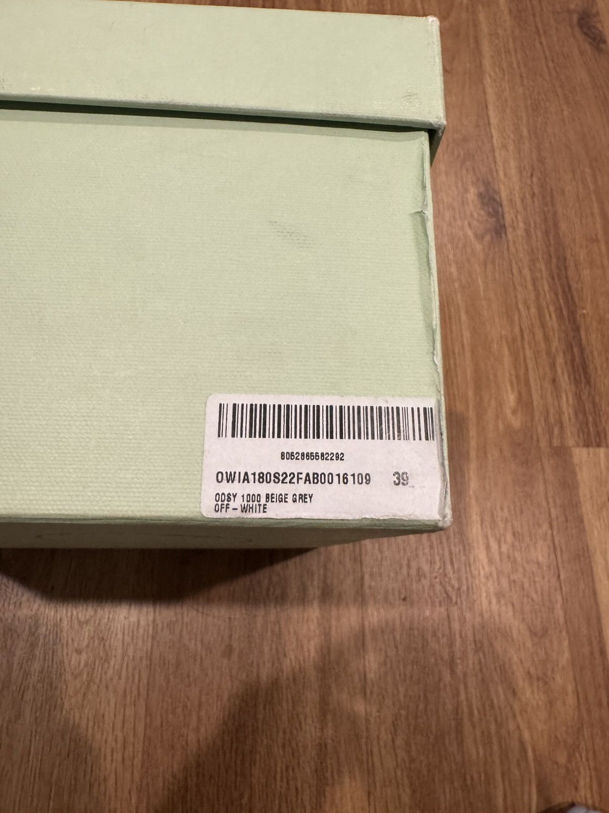 Off-White Off-White Odsy-1000 Beige Grey Size US 9 / IT 39 - 9 Thumbnail