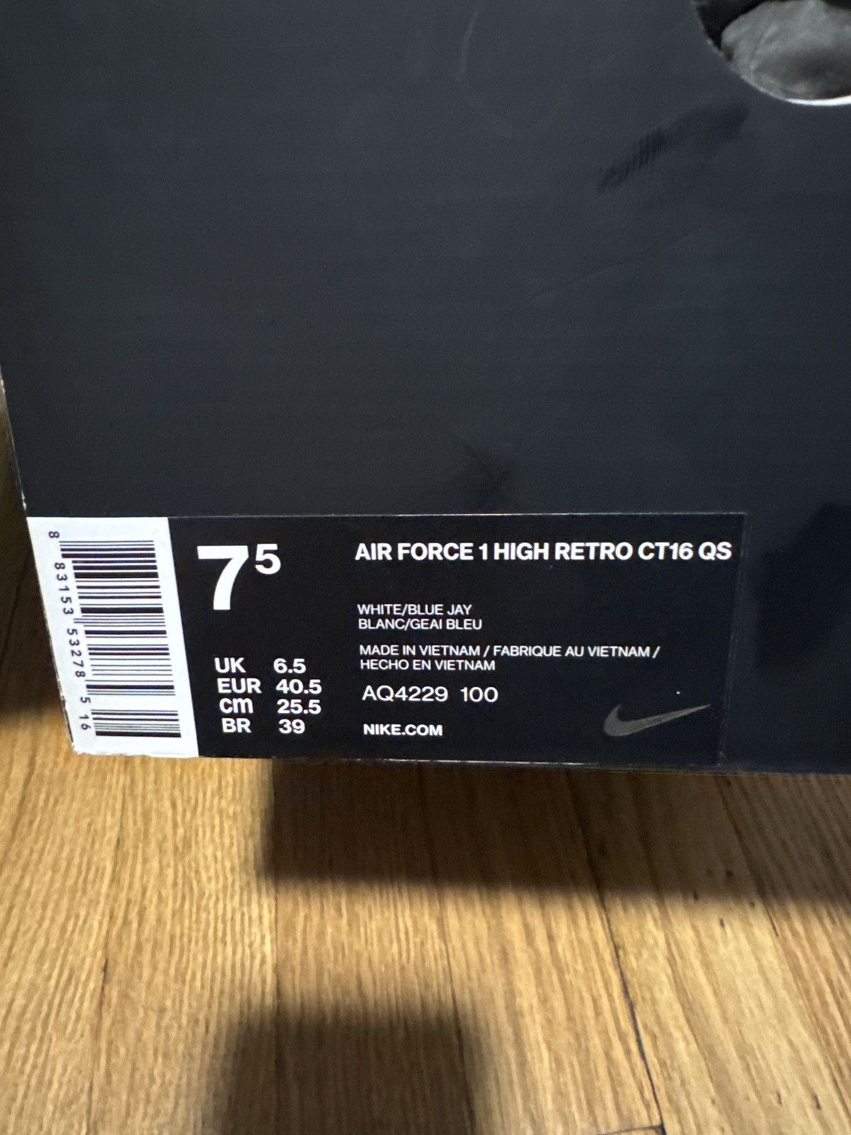 Jordan Brand Nike Air Force 1 High Sheed Think 16 Rude Awakening Size US 7.5 / EU 40-41 - 8 Thumbnail