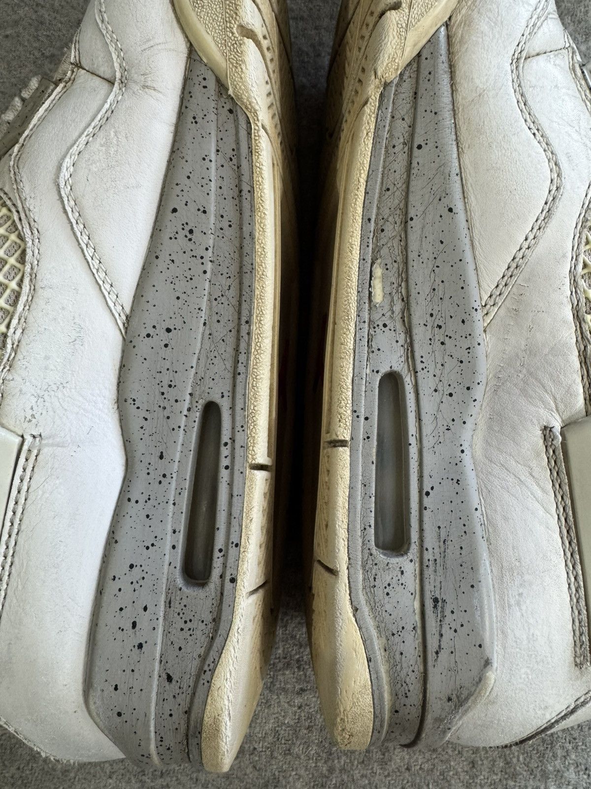 Jordan Brand Nike Air Jordan 4 IV Retro White Oreo Sneakers size 41,5 Size US 8.5 / EU 41-42 - 11 Thumbnail