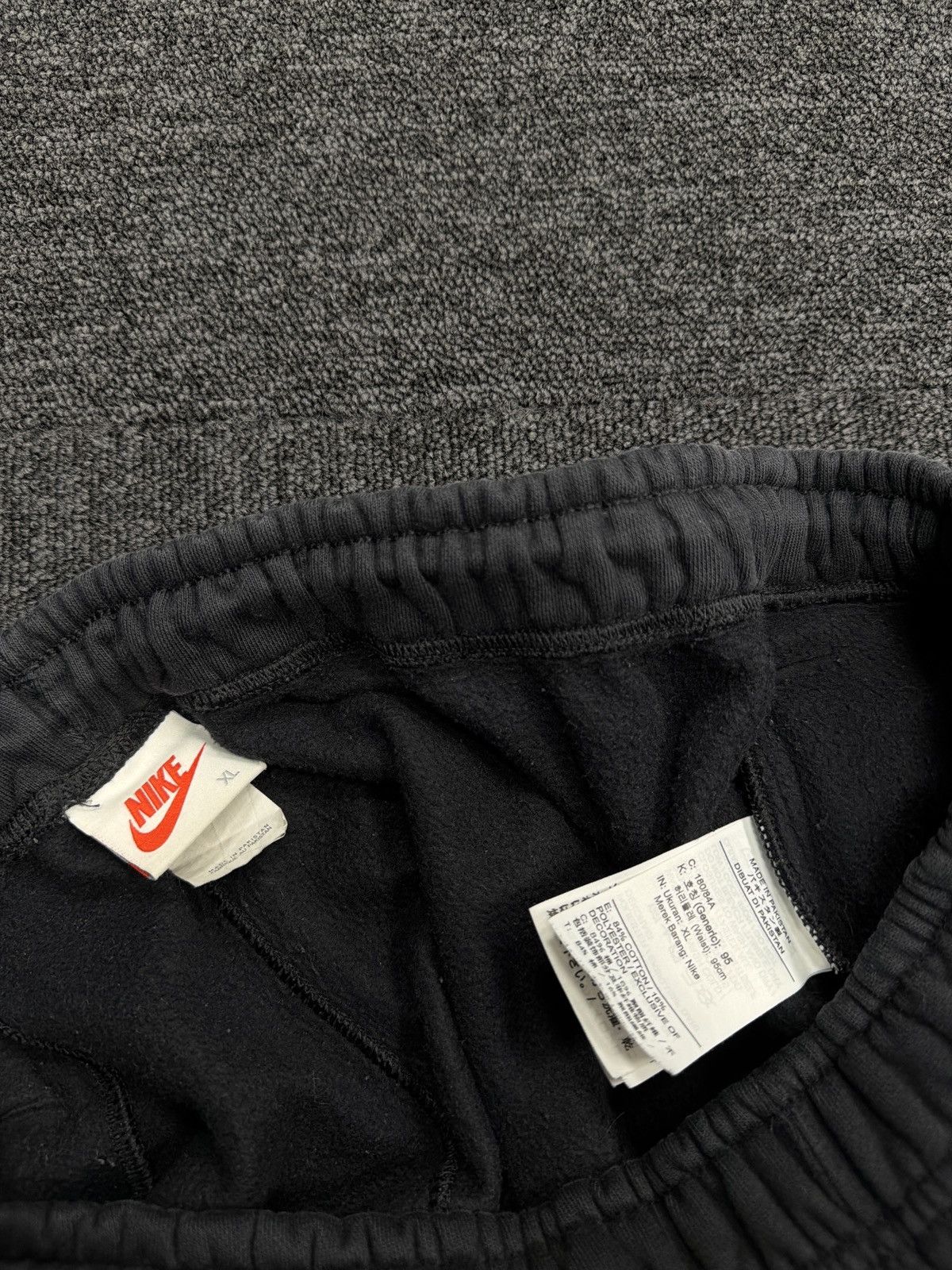 Nike × Stussy Black Stussy x Nike Joggers / Sweatpants - Extra Large Size US 36 / EU 52 - 10 Thumbnail
