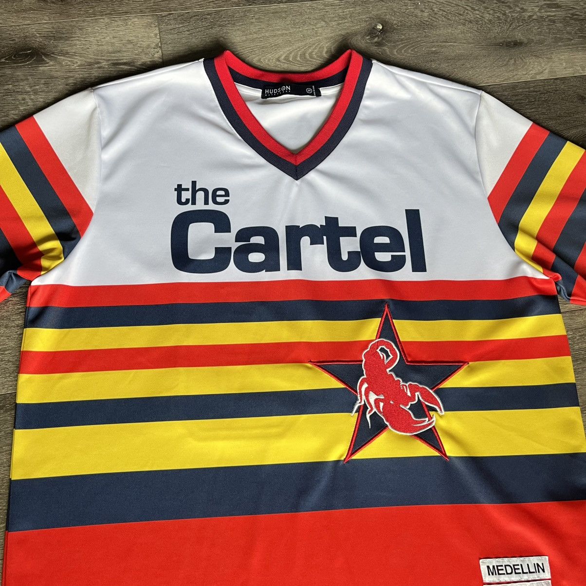 Hudson Hudson Outerwear The Cartel Pablo Escobar 49 Baseball Jersey Size US XXL / EU 58 / 5 - 3 Thumbnail