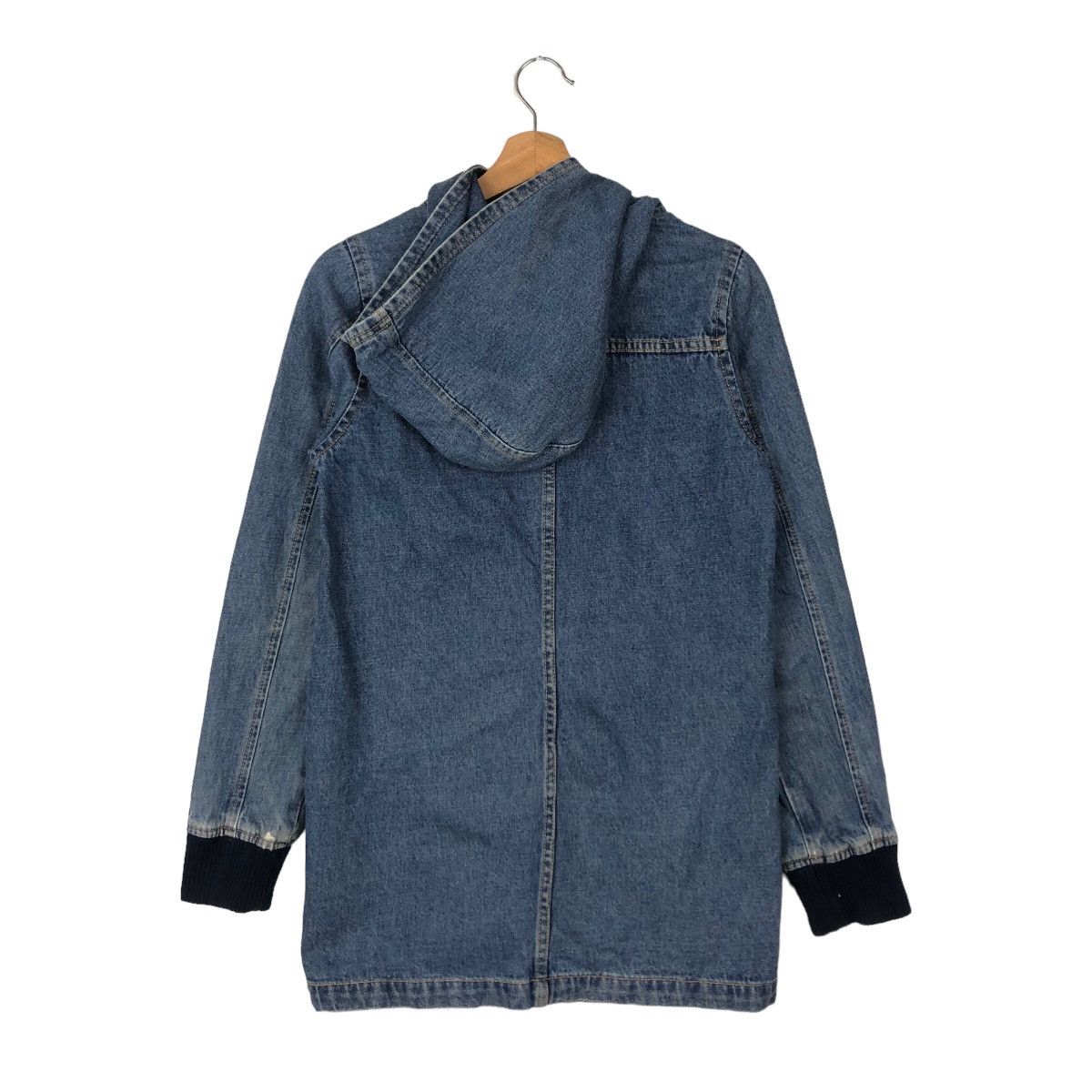 Japanese Brand DENIM JACKET HOODIE CHORE X-GIRL HYSTERIC GLAMOUR STYLE Size US M / EU 48-50 / 2 - 7 Thumbnail