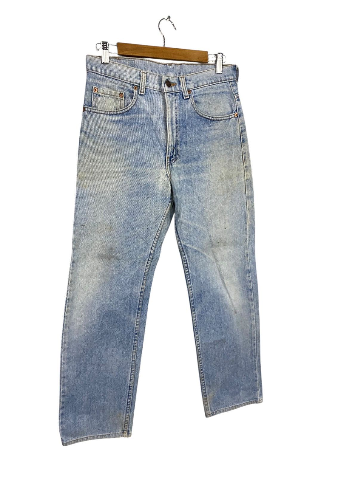 Levi's Vintage levis 80-90s 505 distressed denim Size US 30 / EU 46 - 3 Thumbnail
