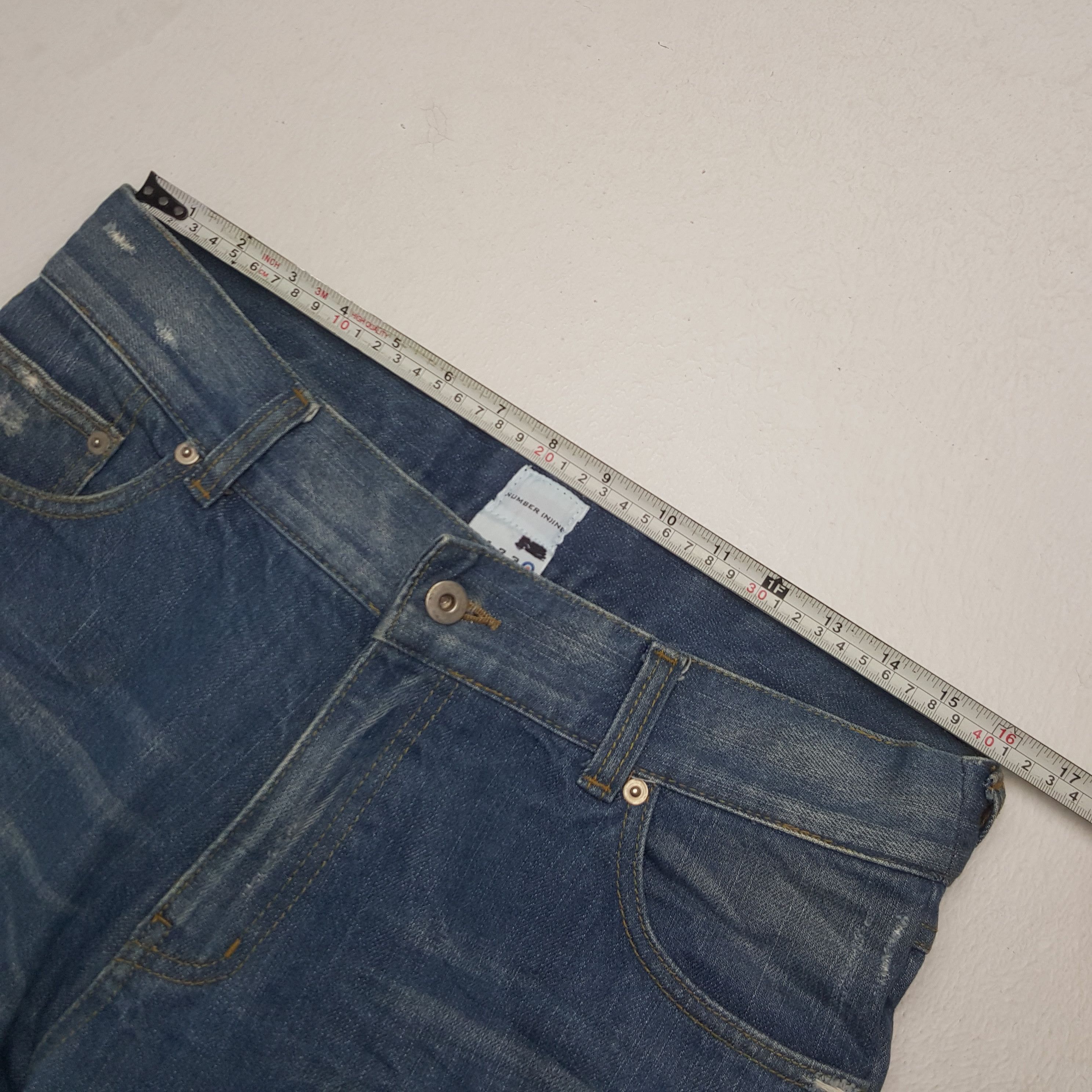 Japanese Brand × Number (N)ine × Vintage Vintage Number (N)ine Japanese Brand Denim Jeans Size US 32 / EU 48 - 9 Thumbnail