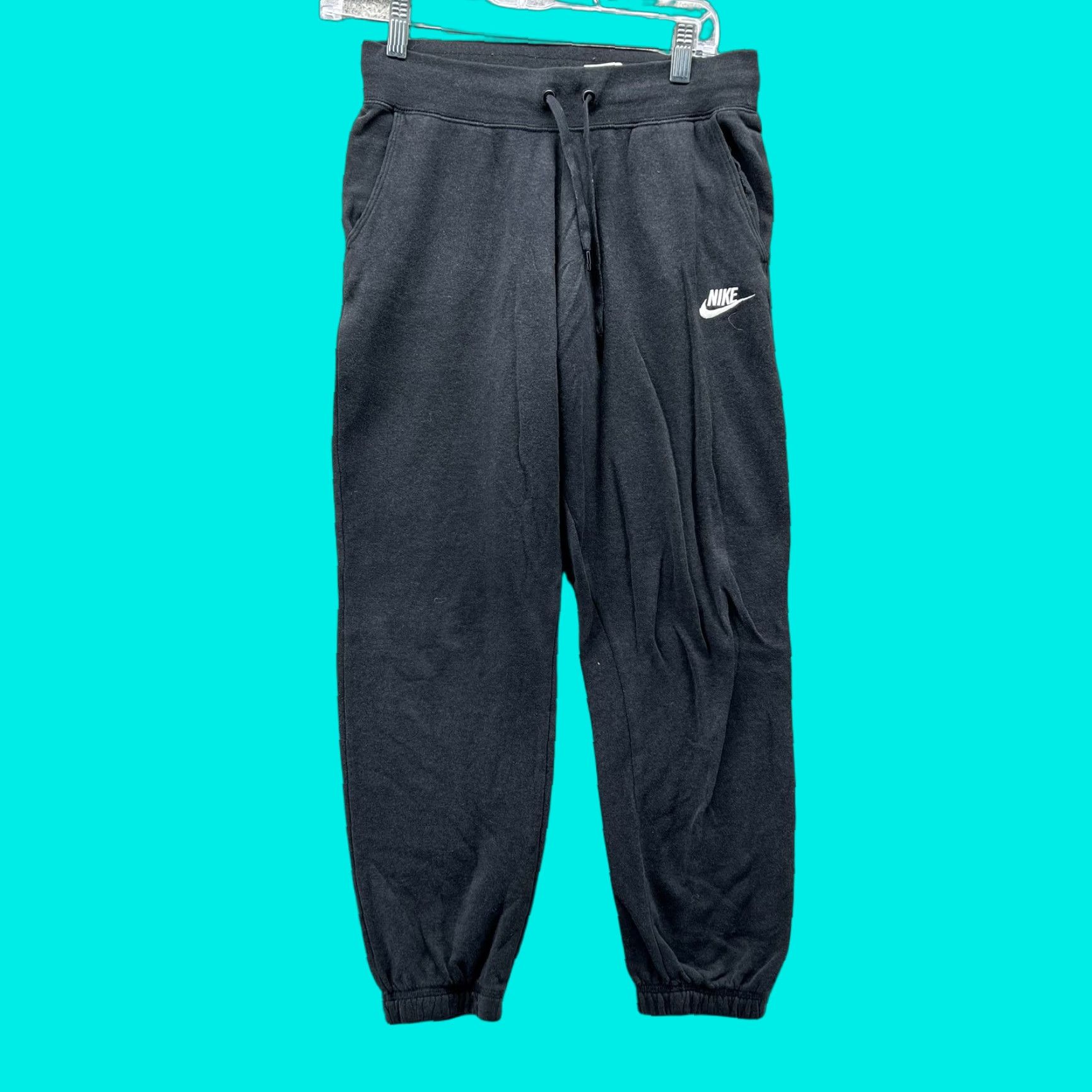Nike Nike Sweatpants Mens XL Black Fleece Joggers Elastic Waist Pockets Lounge Casual Size US 36 / EU 52 - 1 Thumbnail