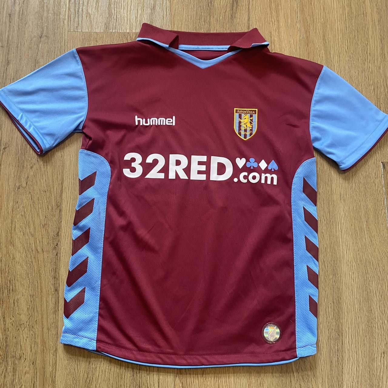 Hummel 2006-07 Aston Villa Home Hummel Football Shirt Size US XXS / EU 40 - 1 Thumbnail