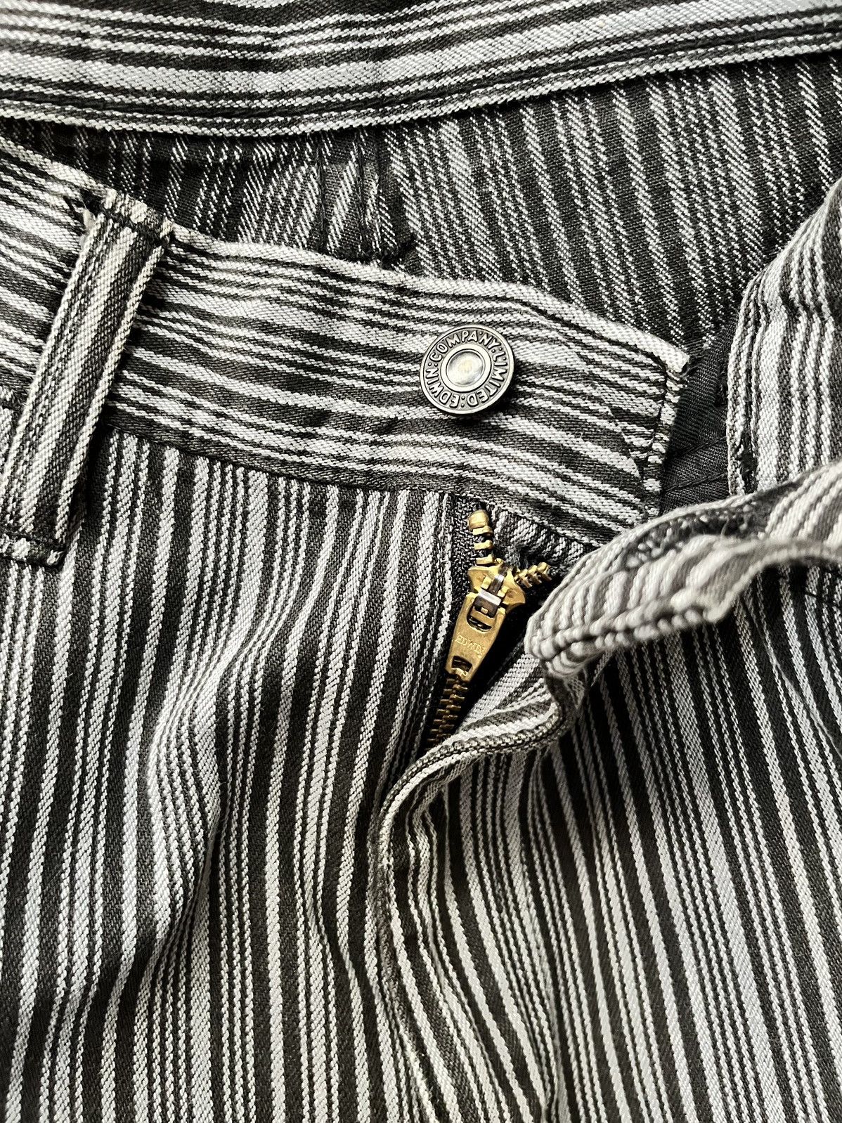 Edwin Mr Edwin flare striped #G1 Size US 30 / EU 46 - 6 Thumbnail