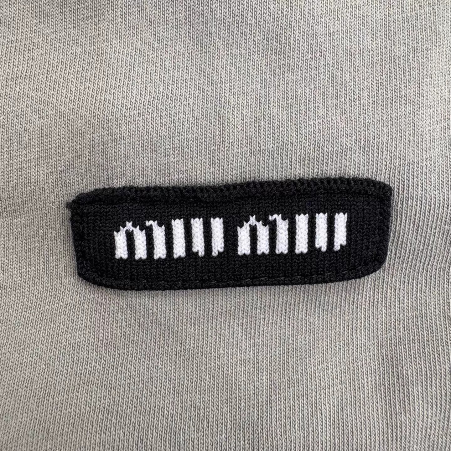 Miu Miu MIUMIU 3-in-1 stacked logo long sleeve T-shirt SS Size M / US 6-8 / IT 42-44 - 8 Thumbnail