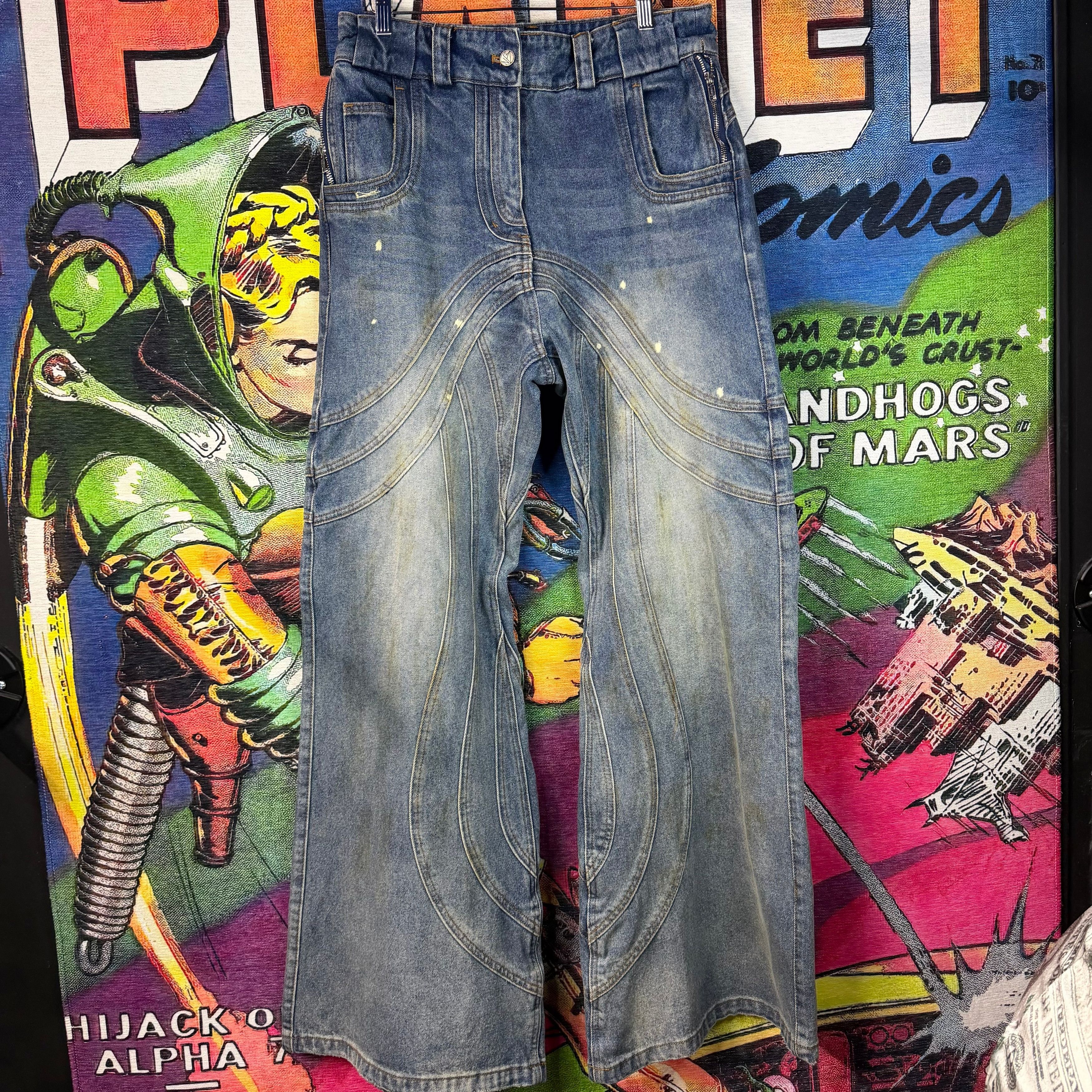 No Faith Studios Dune Denim Size Large | Grailed