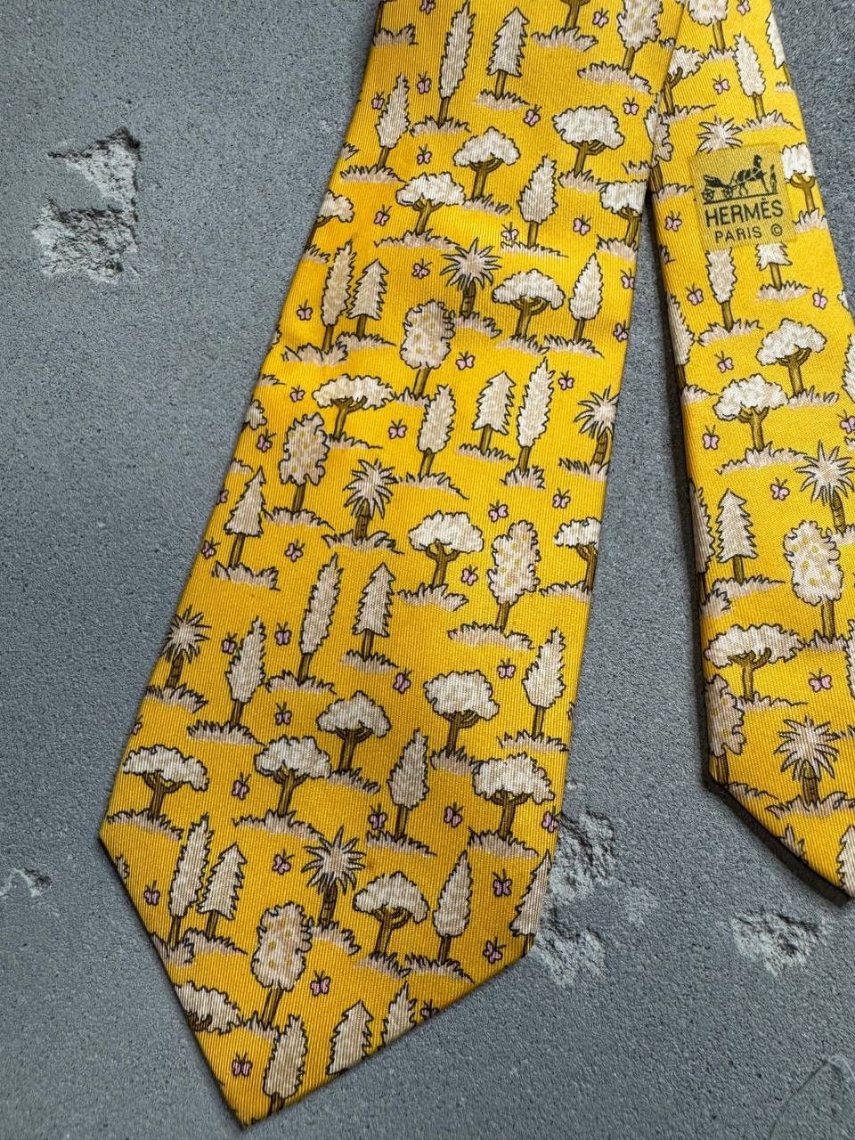 Hermes Vintage Hermes Tie Size ONE SIZE - 3 Thumbnail