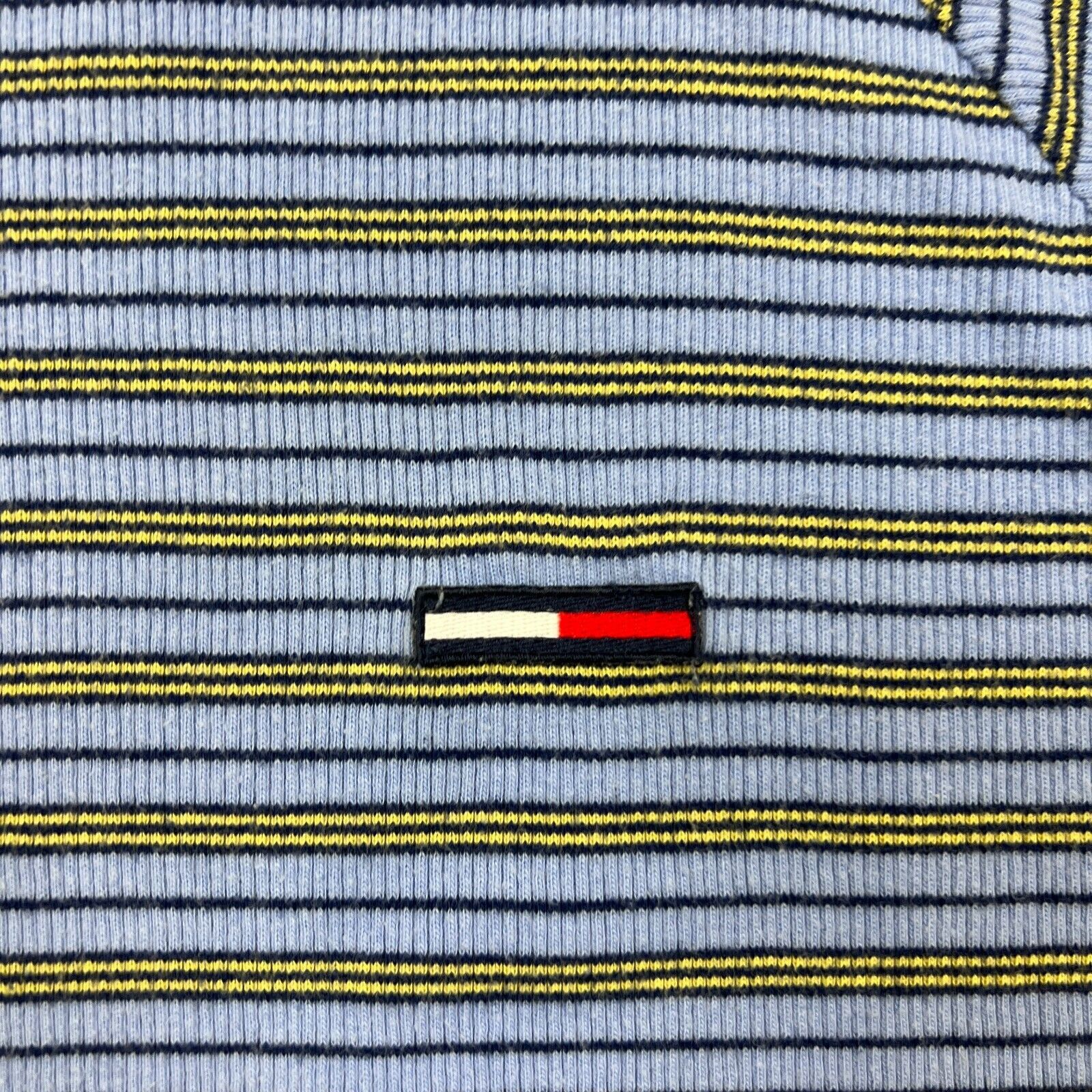 Tommy Hilfiger × Vintage 90s Tommy Hilfiger T Shirt XL Tommy Jeans Striped Flag Tee Size US XL / EU 56 / 4 - 2 Thumbnail