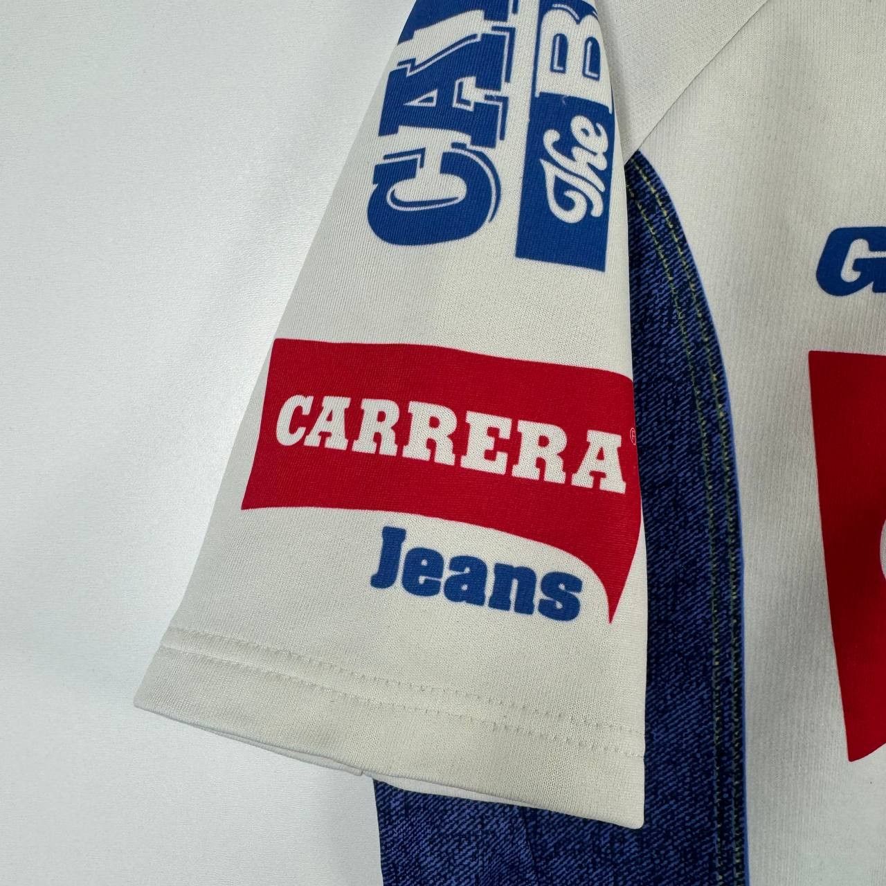 Other Vintage Carrera Jeans Tassoni Cycling Jersey Nalini Retro L Size US L / EU 52-54 / 3 - 3 Thumbnail