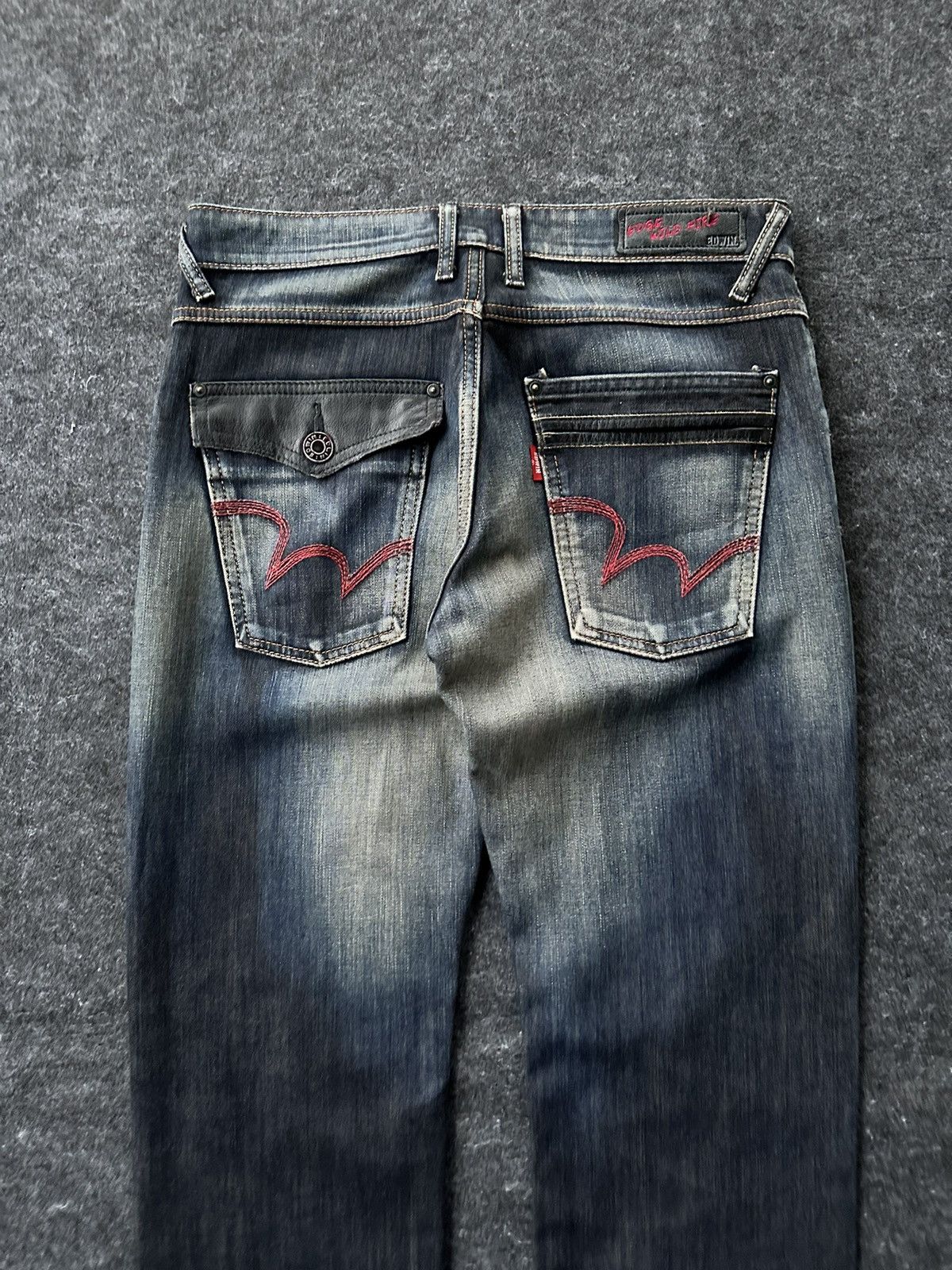 Edwin Vintage 90s Edwin Edge Of Blue 2 Layer Denim 29x33 D531 Size US 30 / EU 46 - 5 Thumbnail