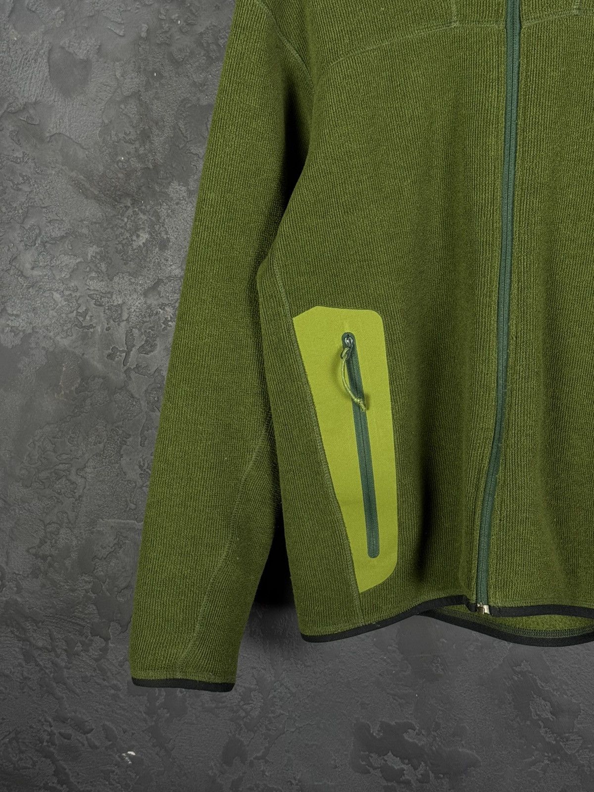 Arc'teryx Arcteryx Covert Hoody Polartec Fleece Jacket Green Mens Size US L / EU 52-54 / 3 - 6 Thumbnail
