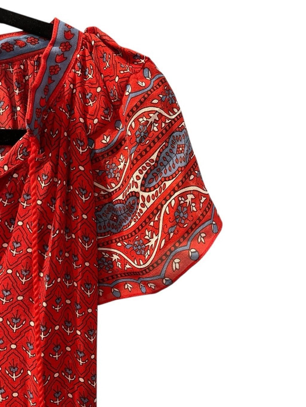 Ulla Johnson Ulla Johnson Neela Tassel Silk Dress Size Small Georgette Size S / US 4 / IT 40 - 6 Thumbnail