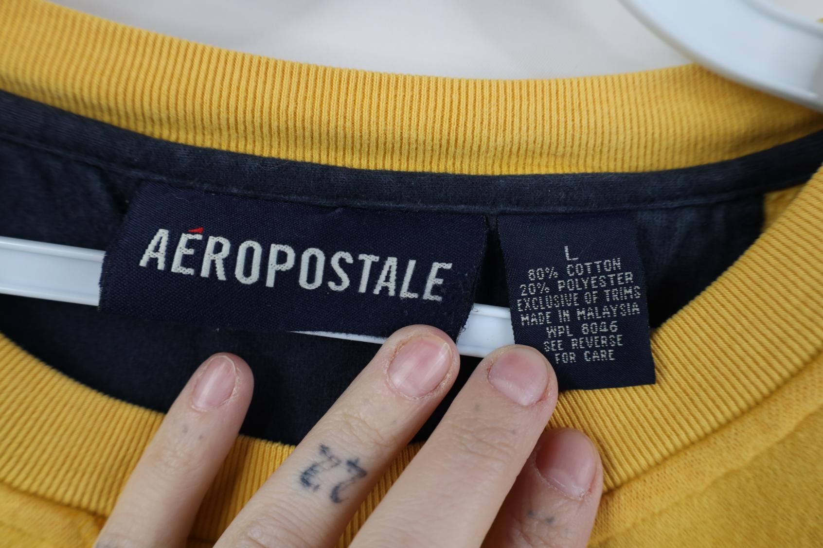 Aeropostale Vintage 90s Y2K Aeropostale Boxy Fit Crewneck Sweatshirt Size L / US 10 / IT 46 - 10 Thumbnail