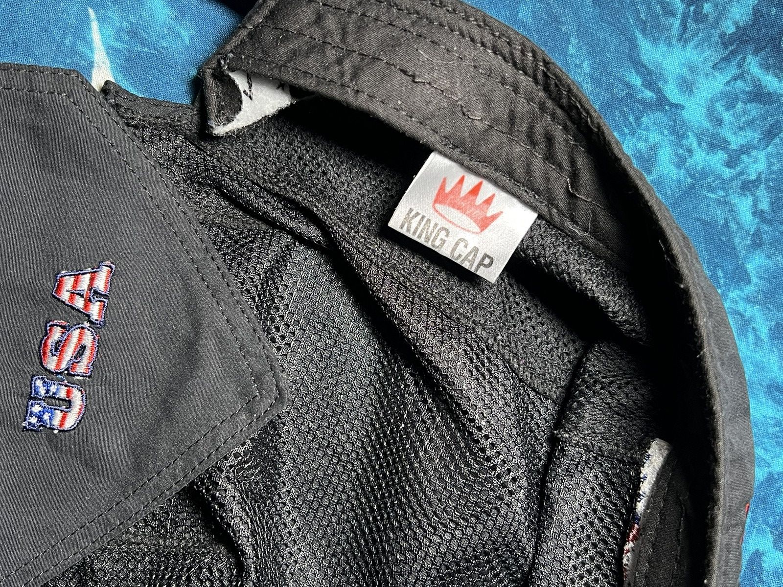 Vintage Vintage Rap Bandana King Cap Swoosh USA American Eagle Y2K Size ONE SIZE - 7 Thumbnail