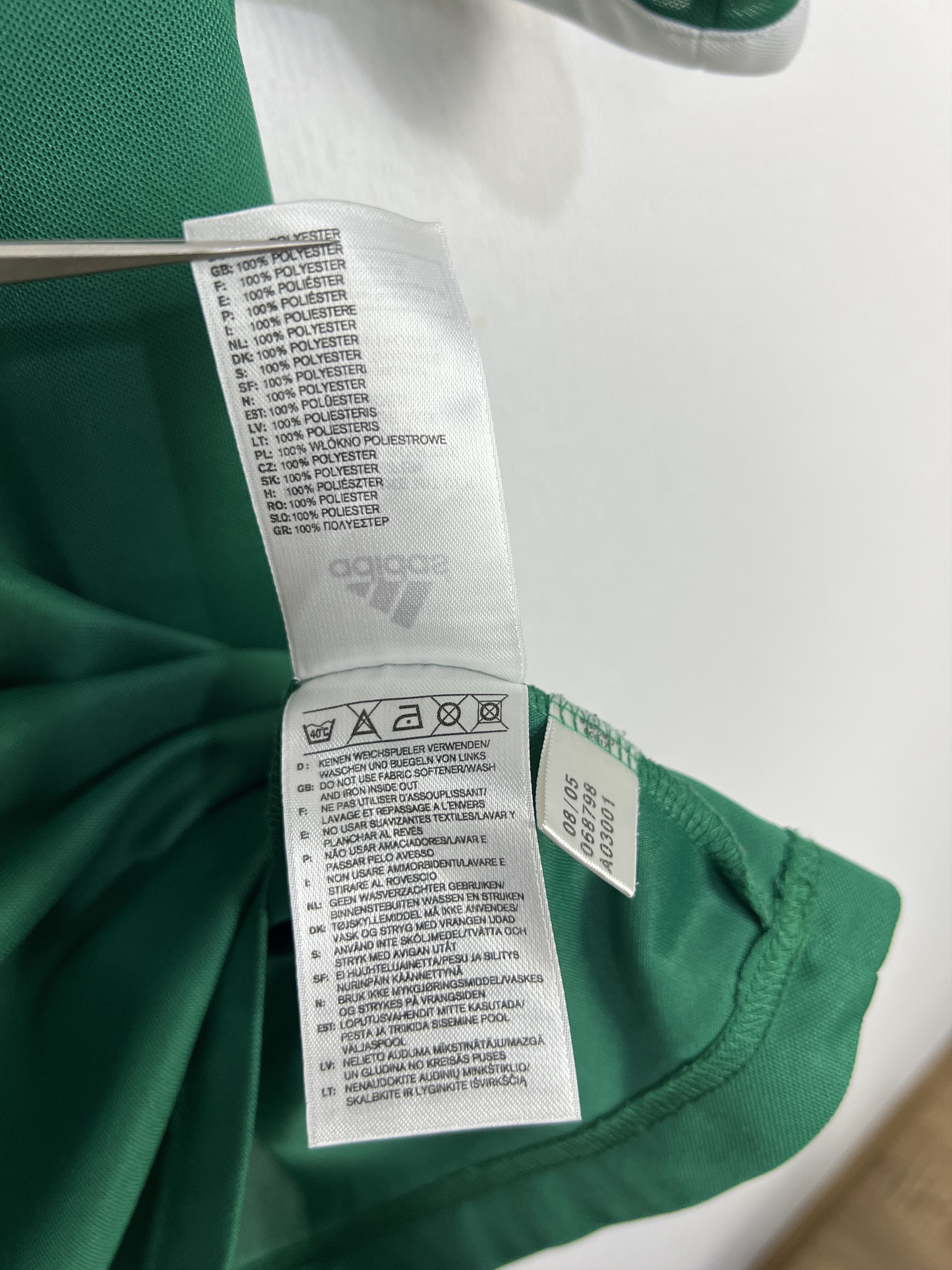 Adidas Nigeria Home football shirt 2006 Soccer Adidas National Team Size US L / EU 52-54 / 3 - 10 Thumbnail