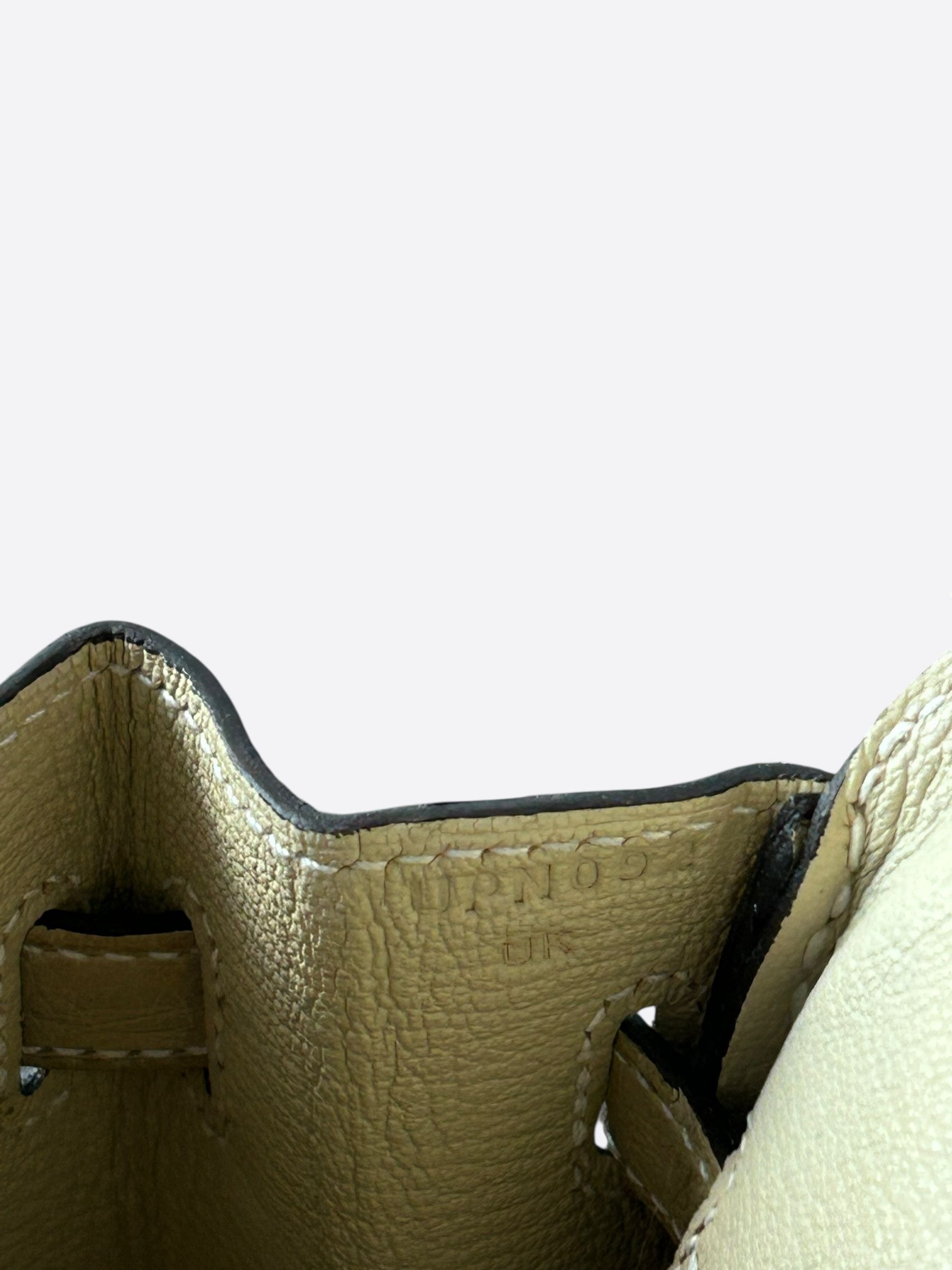 Hermes Hermes Sesame Ostrich & Gold Hardware Birkin 25 Size ONE SIZE - 8 Thumbnail