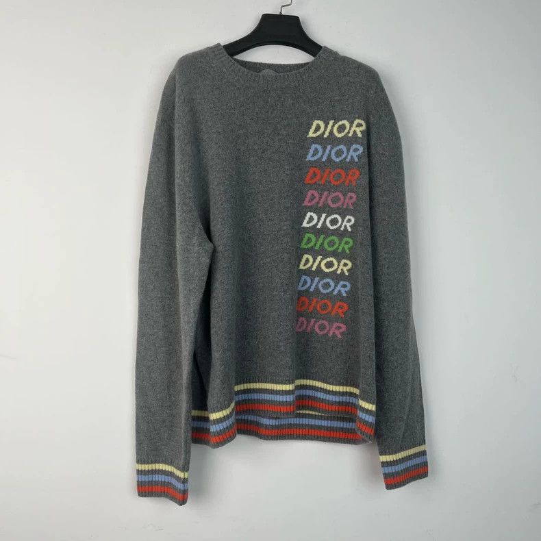 Dior Dior Cashmere Knit Sweater Size XXL Size US XXL / EU 58 / 5 - 1 Thumbnail