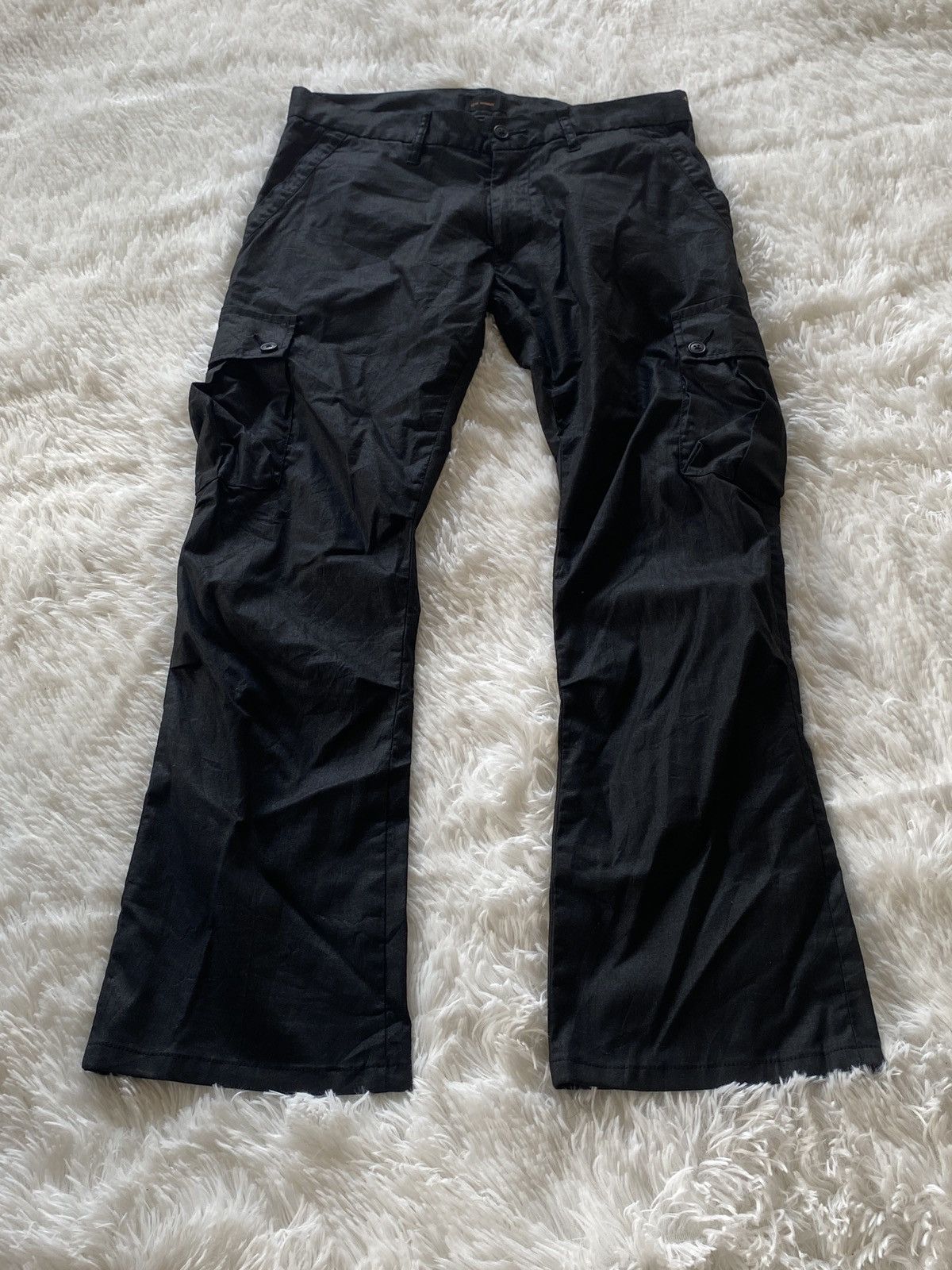 Issey Miyake 💥TETE HOMME By Issey Miyaki Cargo Pants nice design Size 30" / US 8 / IT 44 - 2 Thumbnail