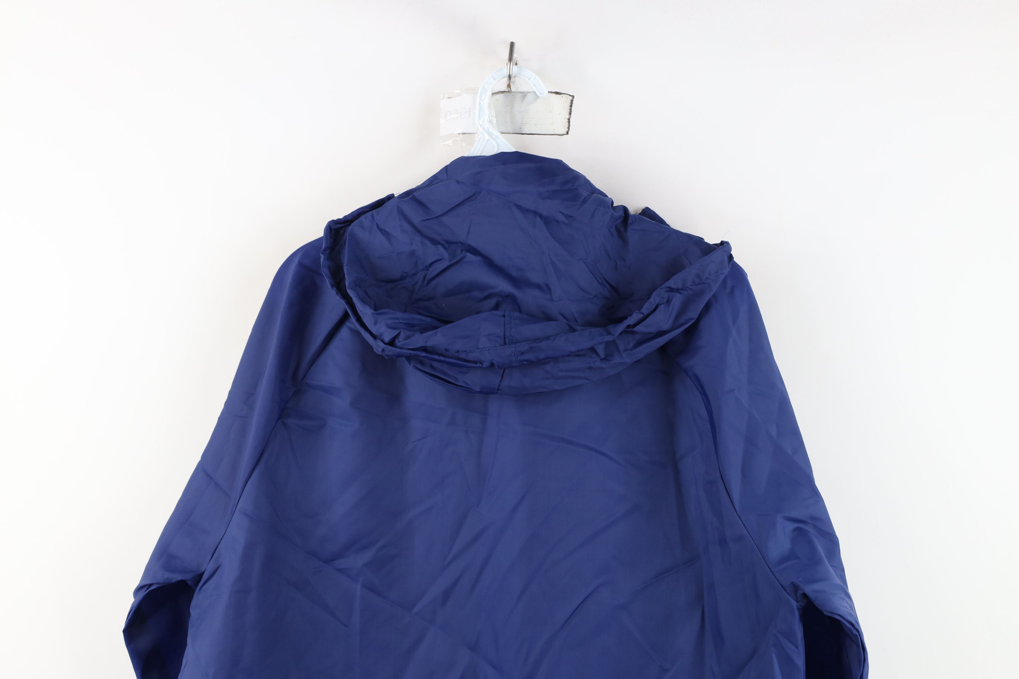 Vintage Deadstock Vintage 70s Streetwear Windbreaker Jacket Blue Size L / US 10 / IT 46 - 12 Thumbnail