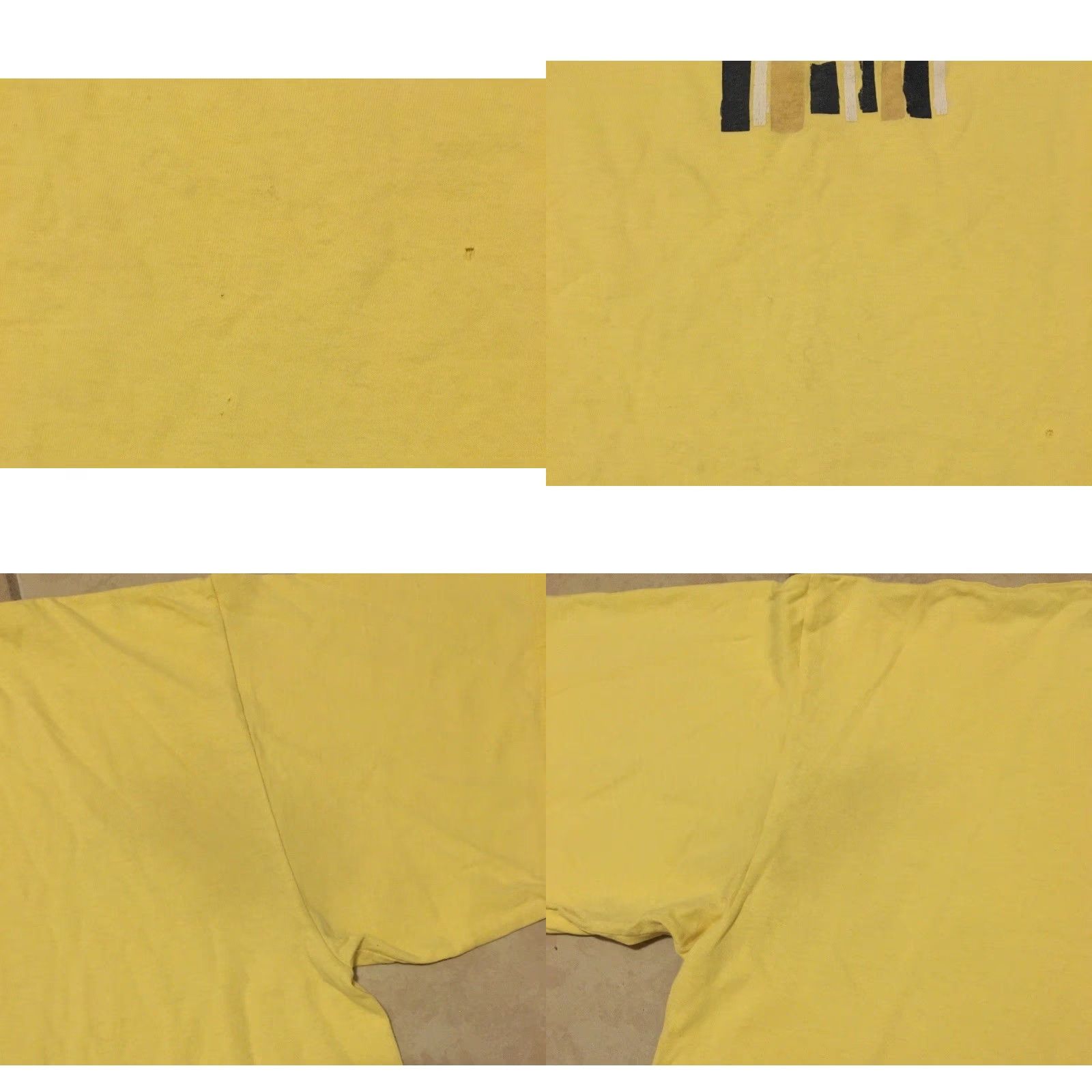Travis Scott VINTAGE Nike Shirt XL Yellow 90s Swoosh Distressed Grunge Surf Skate Y2K Mens Biker Hip Hop USA College Rock 80s Size US XL / EU 56 / 4 - 8 Thumbnail