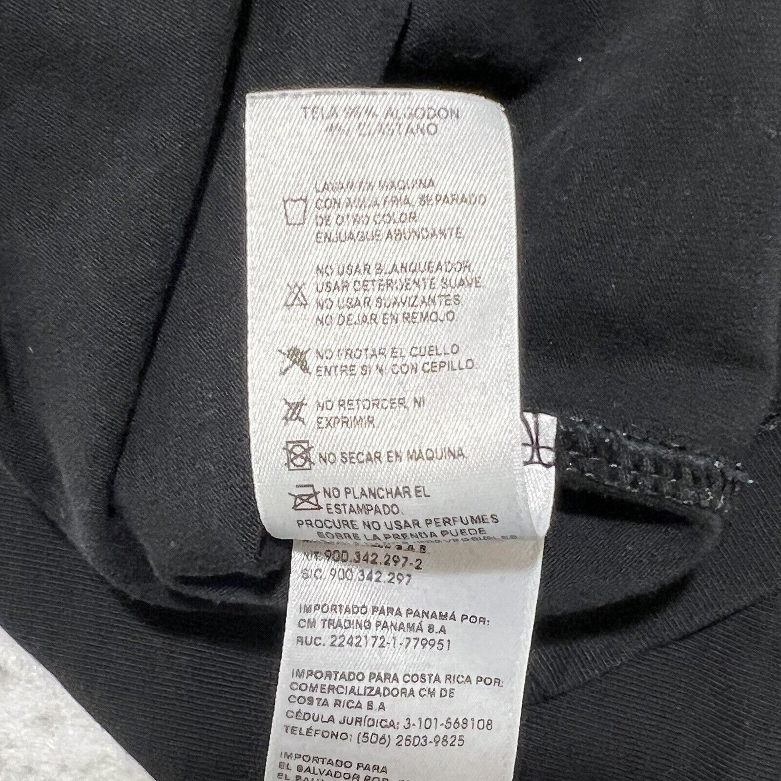 Other Arturo Calle Medium Black Tee V-Neck Pullover T Shirt Size US M / EU 48-50 / 2 - 12 Thumbnail