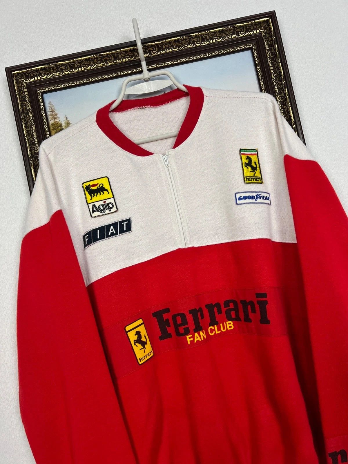 Ferrari Vintage 80's Ferrari Racing Sweatshirt Fan Club Crewneck Size US M / EU 48-50 / 2 - 3 Thumbnail