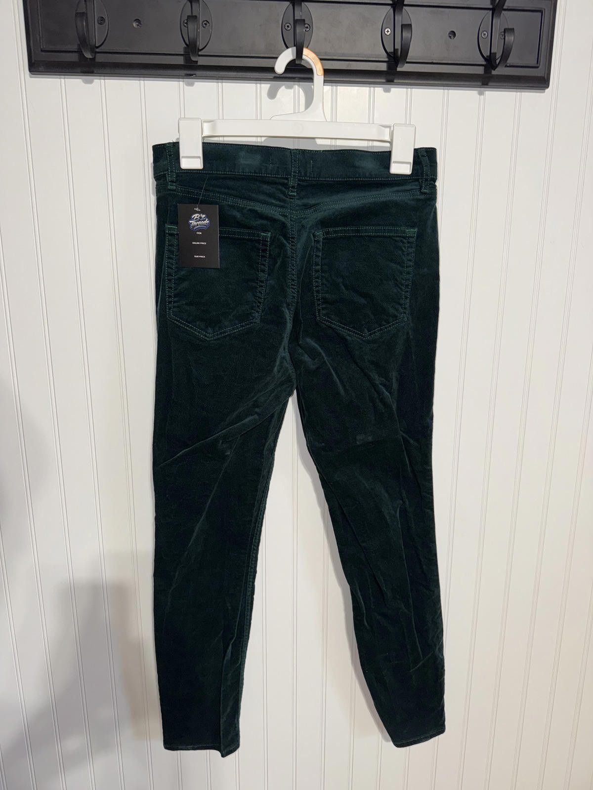 Other LOFT Green Corduroy Pants Size 28" / US 6 / IT 42 - 2 Thumbnail