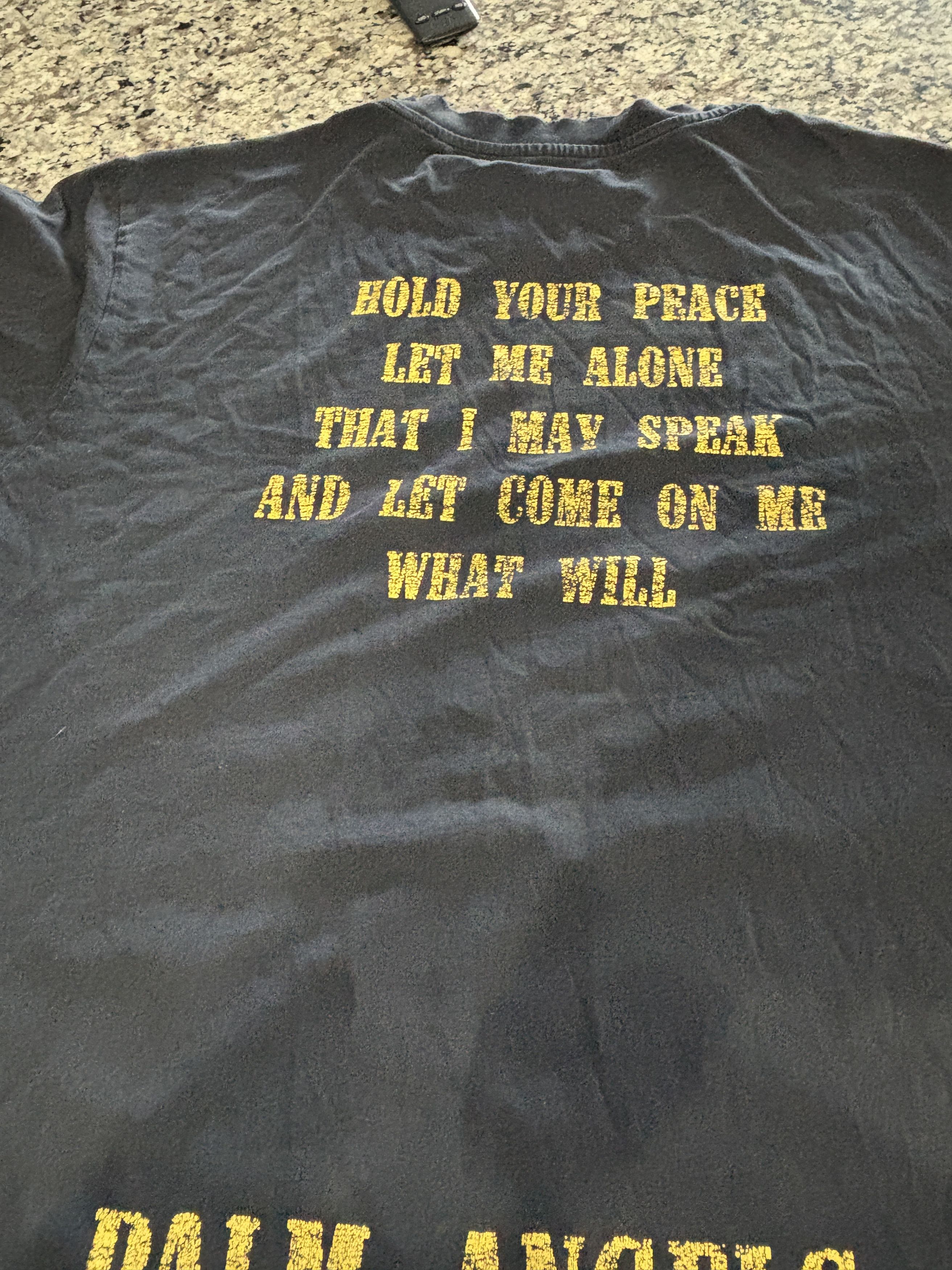 Palm Angels Palm Angels Legalize It Distressed Tee Size L Size US L / EU 52-54 / 3 - 7 Thumbnail