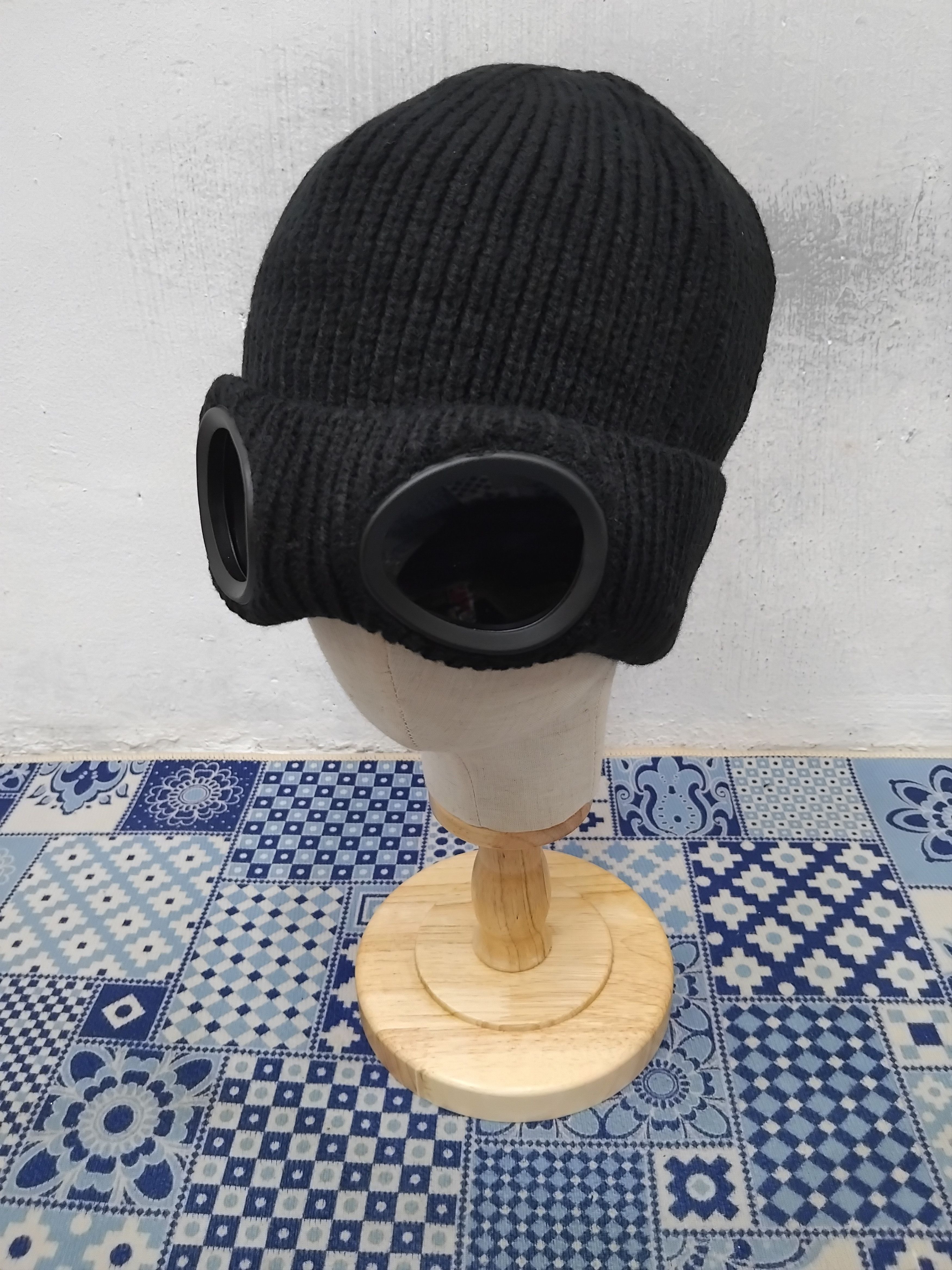 Japanese Brand 💥Casual Lens black holigon style beanie Size ONE SIZE - 4 Thumbnail