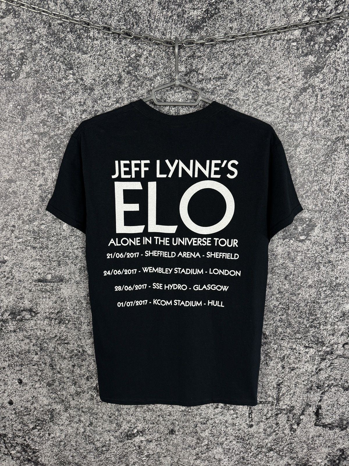 Band Tees Jeff Lynne's ELO Tour Alone In The Universe Rock Tee Size M Size US M / EU 48-50 / 2 - 9 Thumbnail