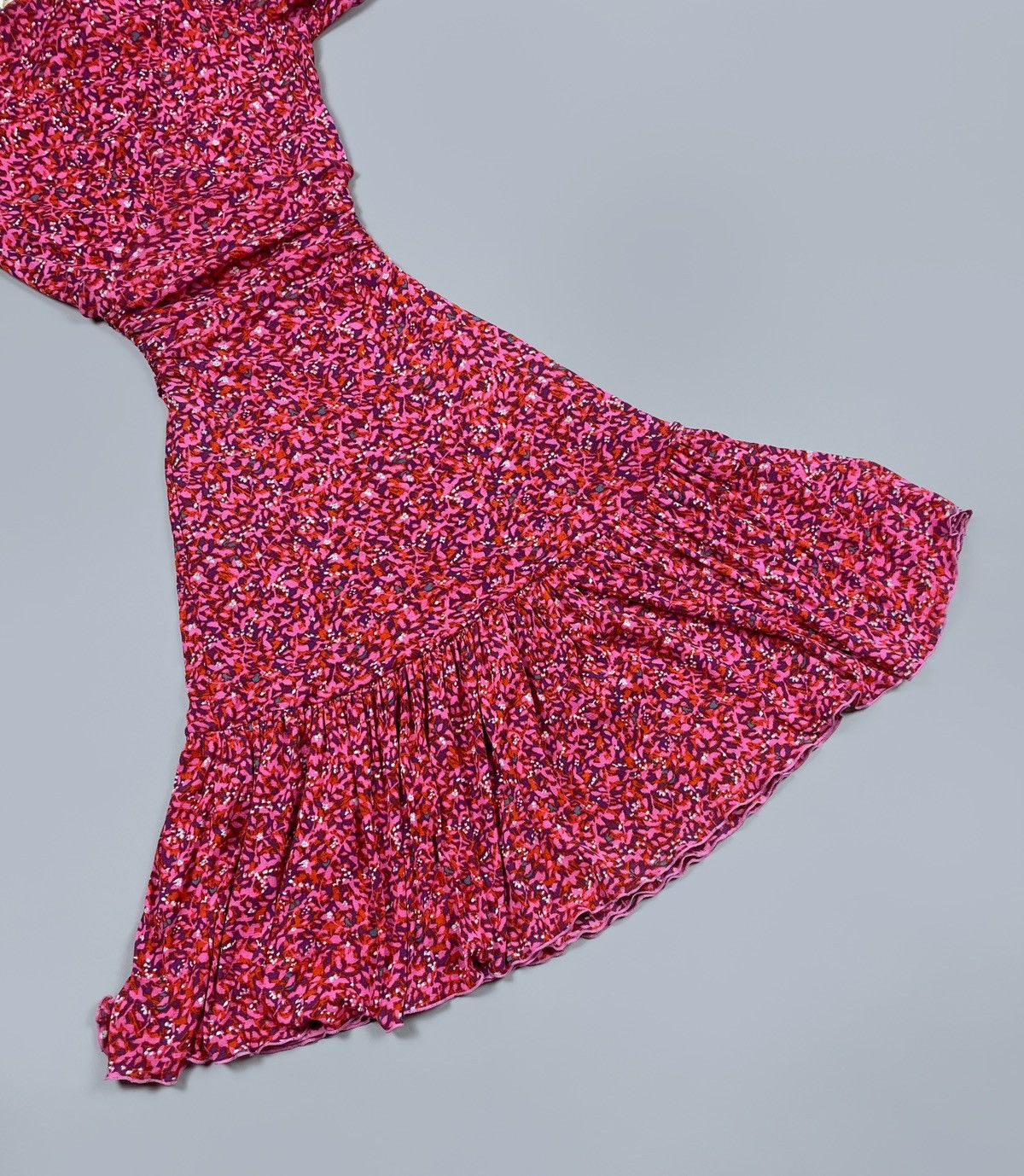 Diane von Furstenberg DIANE VON FURSTENBERG Alyssa Ruched Mini Dress Size XS Size XS / US 0-2 / IT 36-38 - 12 Thumbnail