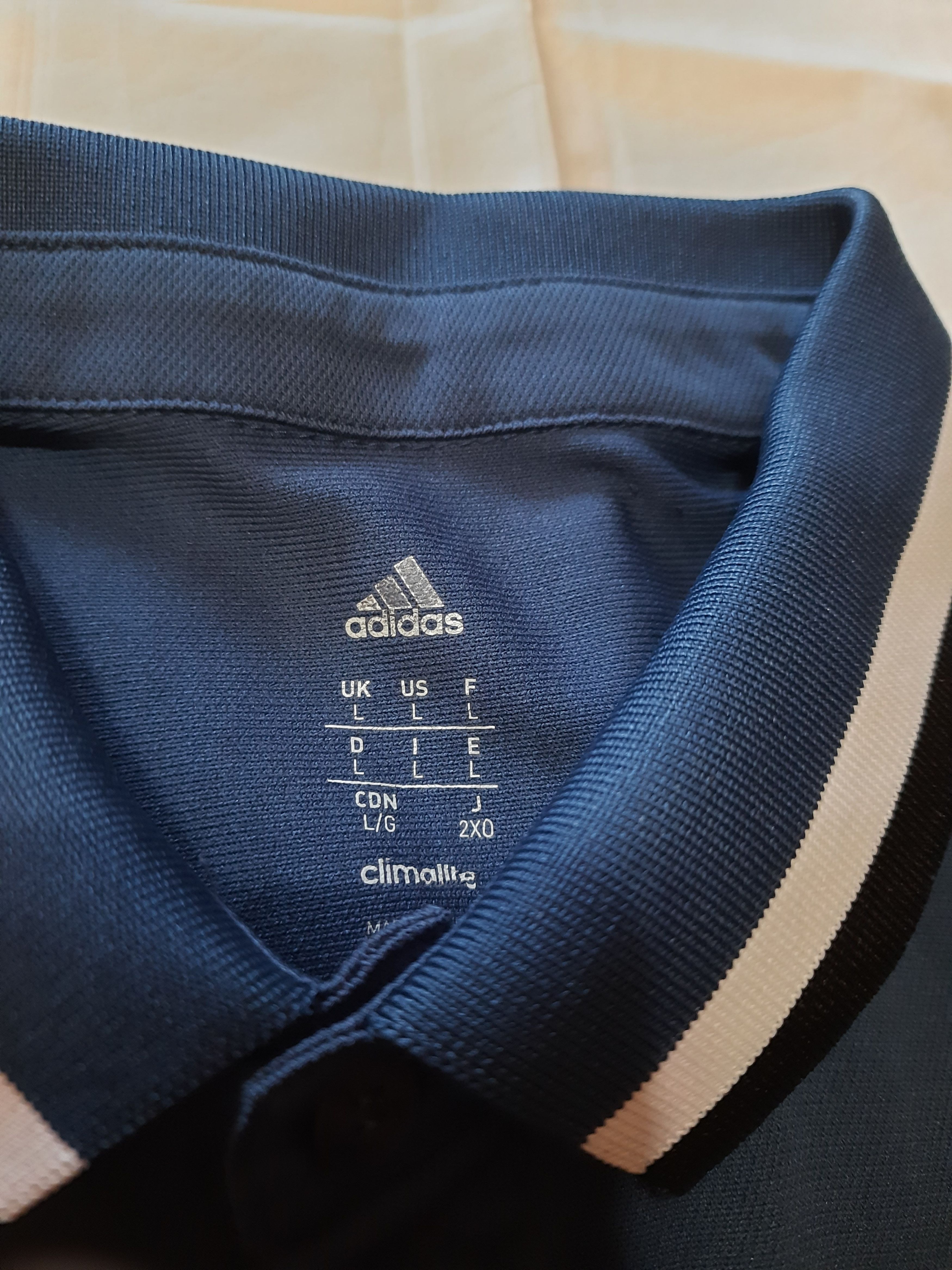 Other Manchester United Adidas Polo Soccer Football Jersey Size US L / EU 52-54 / 3 - 5 Thumbnail