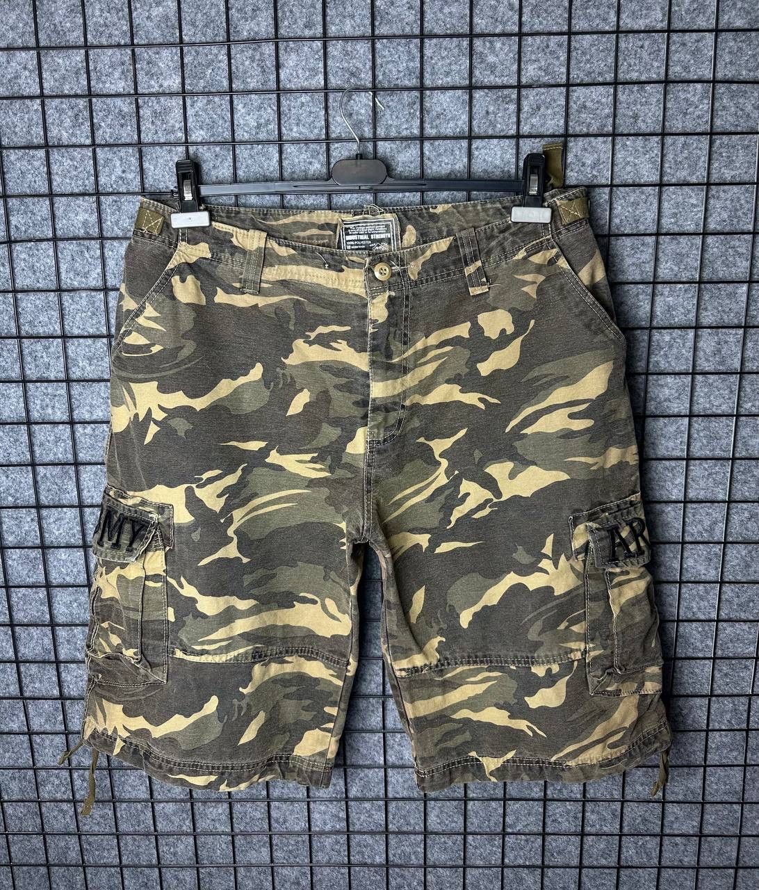 Vintage Vintage Military shorts industrial stretch camouflage Size US 38 / EU 54 - 1 Thumbnail