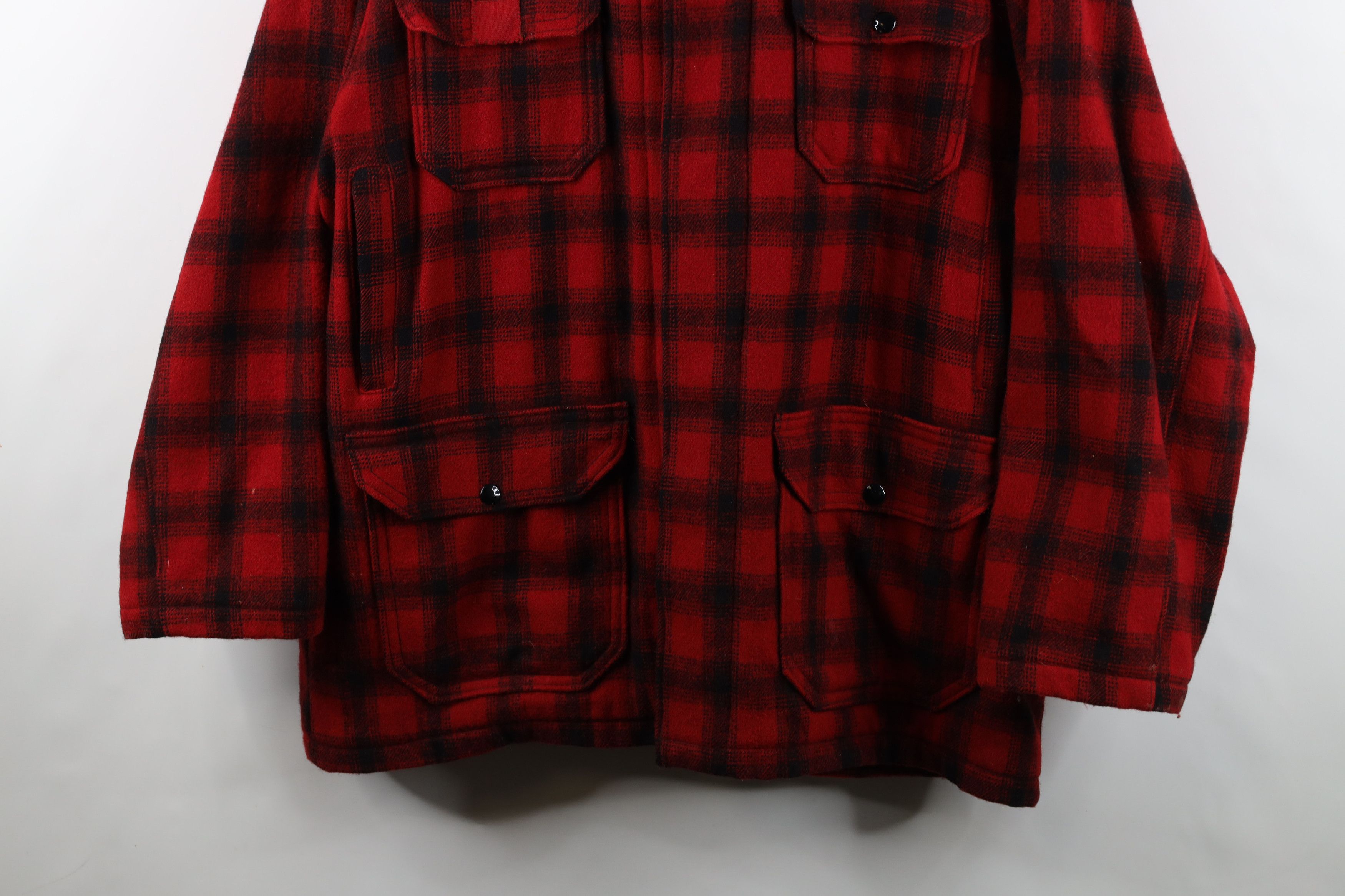 Woolrich Woolen Mills Vintage 70s Woolrich Wool Quilted Birding Jacket USA Size US XL / EU 56 / 4 - 3 Thumbnail