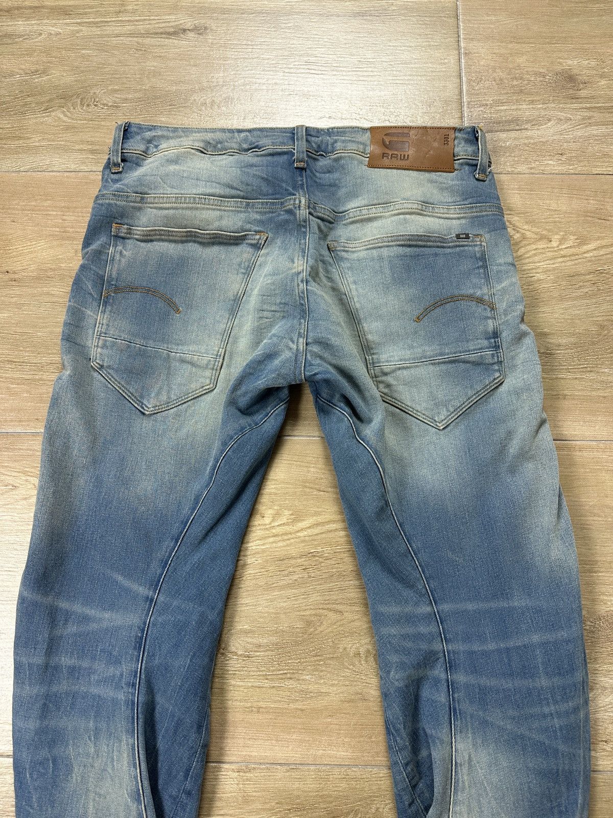 G-Star G-Star Raw Arc-Z 3D Slim Denim Jeans Size US 32 / EU 48 - 10 Thumbnail