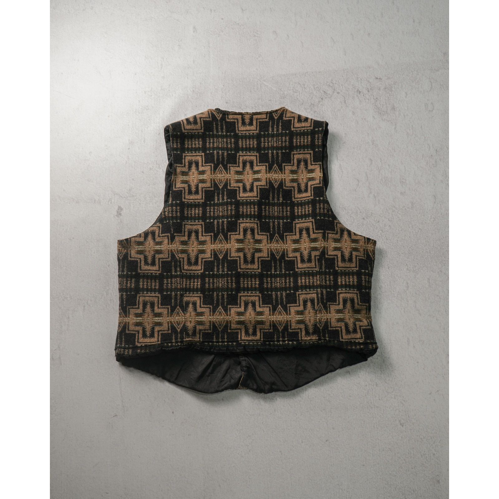 Pendleton Vintage 00s Pendleton Brown Fleece Vest - Women's Large Size L / US 10 / IT 46 - 2 Thumbnail