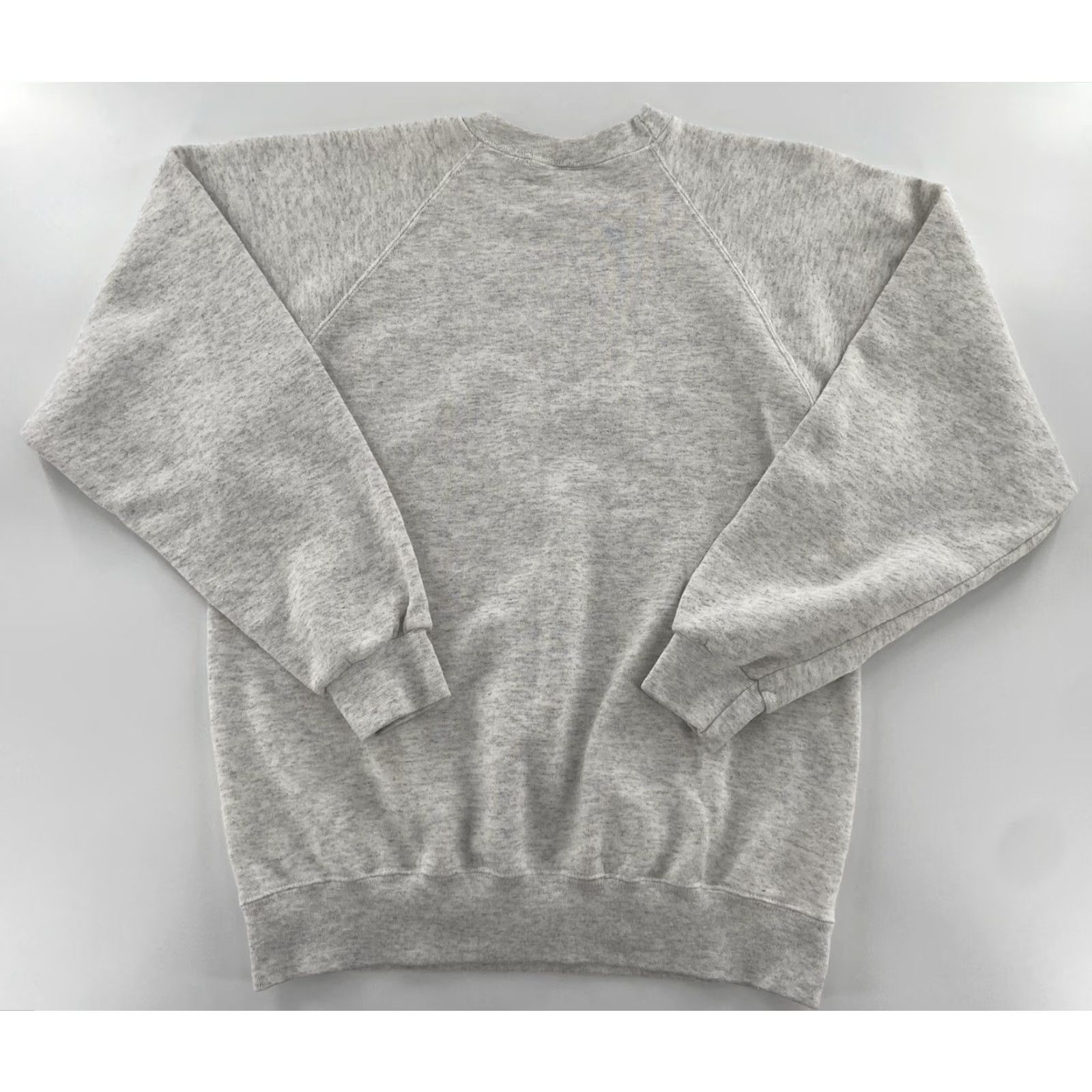 Vintage VINTAGE Zenobia Shrine Gray Pullover Sweater Adult Large Mens Logo Toledo Ohio Santee Cotton Blend 70s 80s Graphic Print Pullover Size US L / EU 52-54 / 3 - 2 Thumbnail