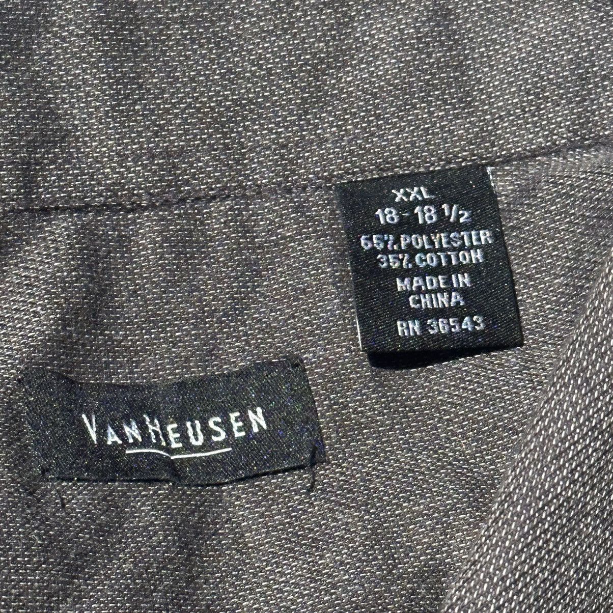 Van Heusen Van Heusen Button Up pocket shirt short sleeve business Size US XXL / EU 58 / 5 - 3 Thumbnail