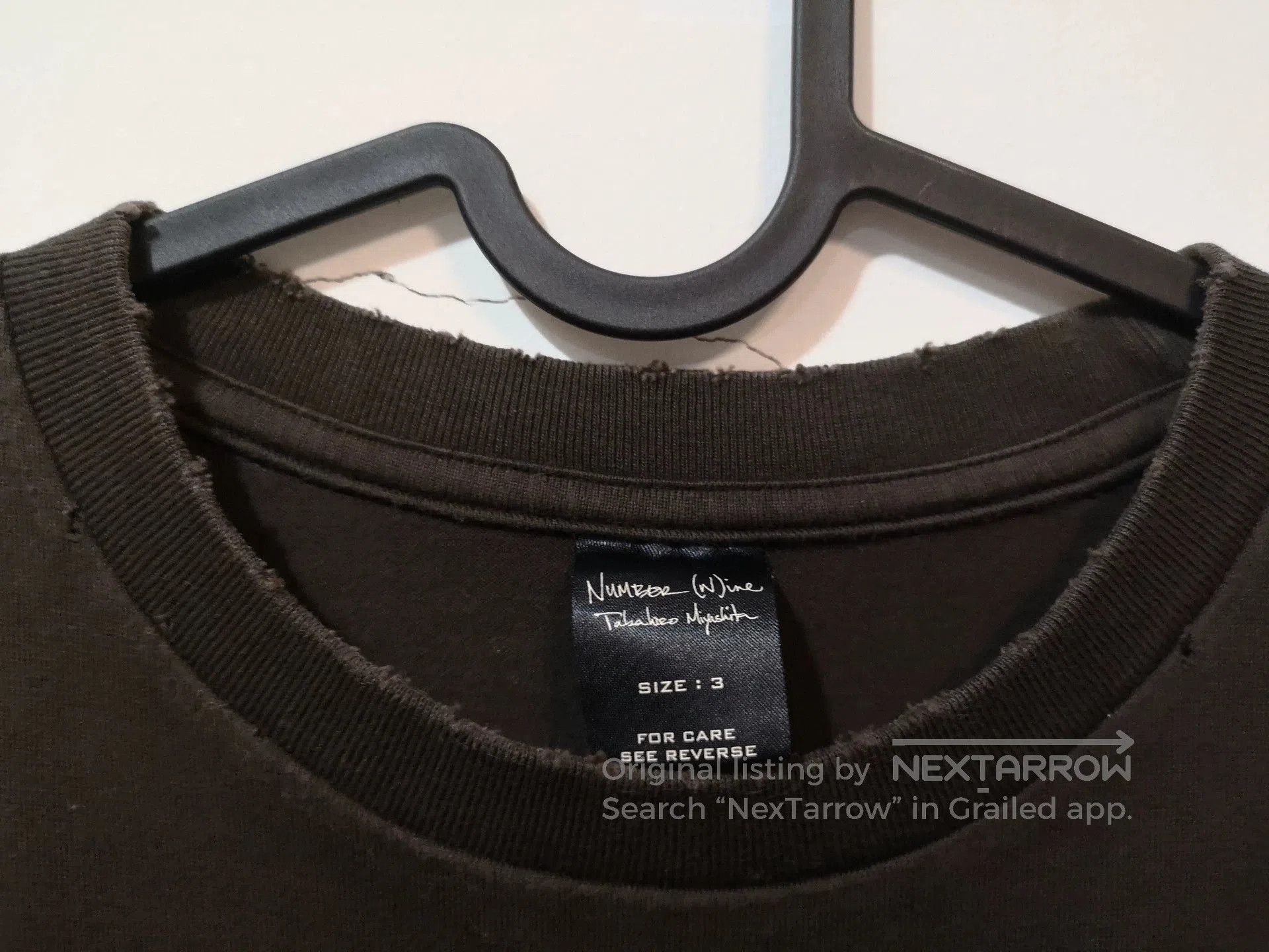 Number (N)ine number nine travis scott short sleeve tee. Size US M / EU 48-50 / 2 - 7 Thumbnail