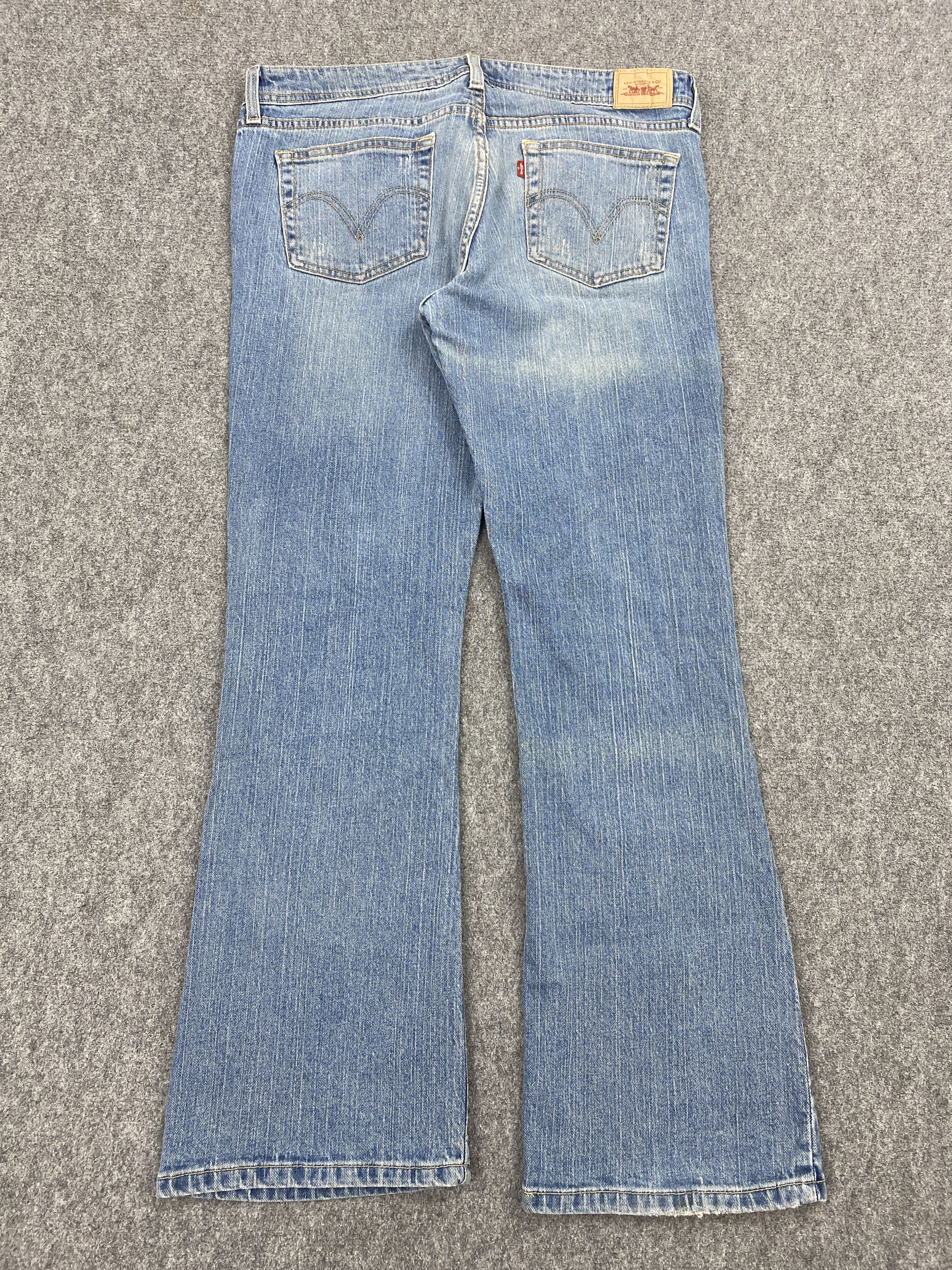 Levi's × Vintage Vintage Levi's 518 Superlow Bootcut Jeans Size US 35 - 3 Thumbnail