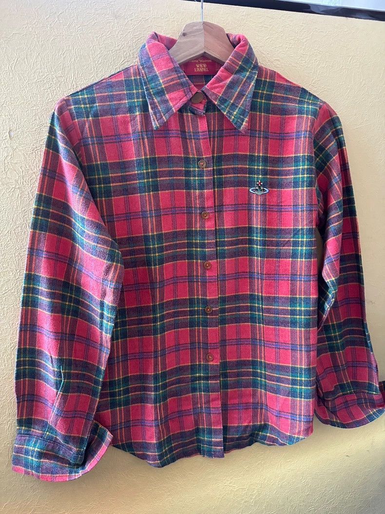 Vivienne Westwood Vivienne Westwood Vintage Plaid Shirt - dmc Size US M / EU 48-50 / 2 - 1 Thumbnail