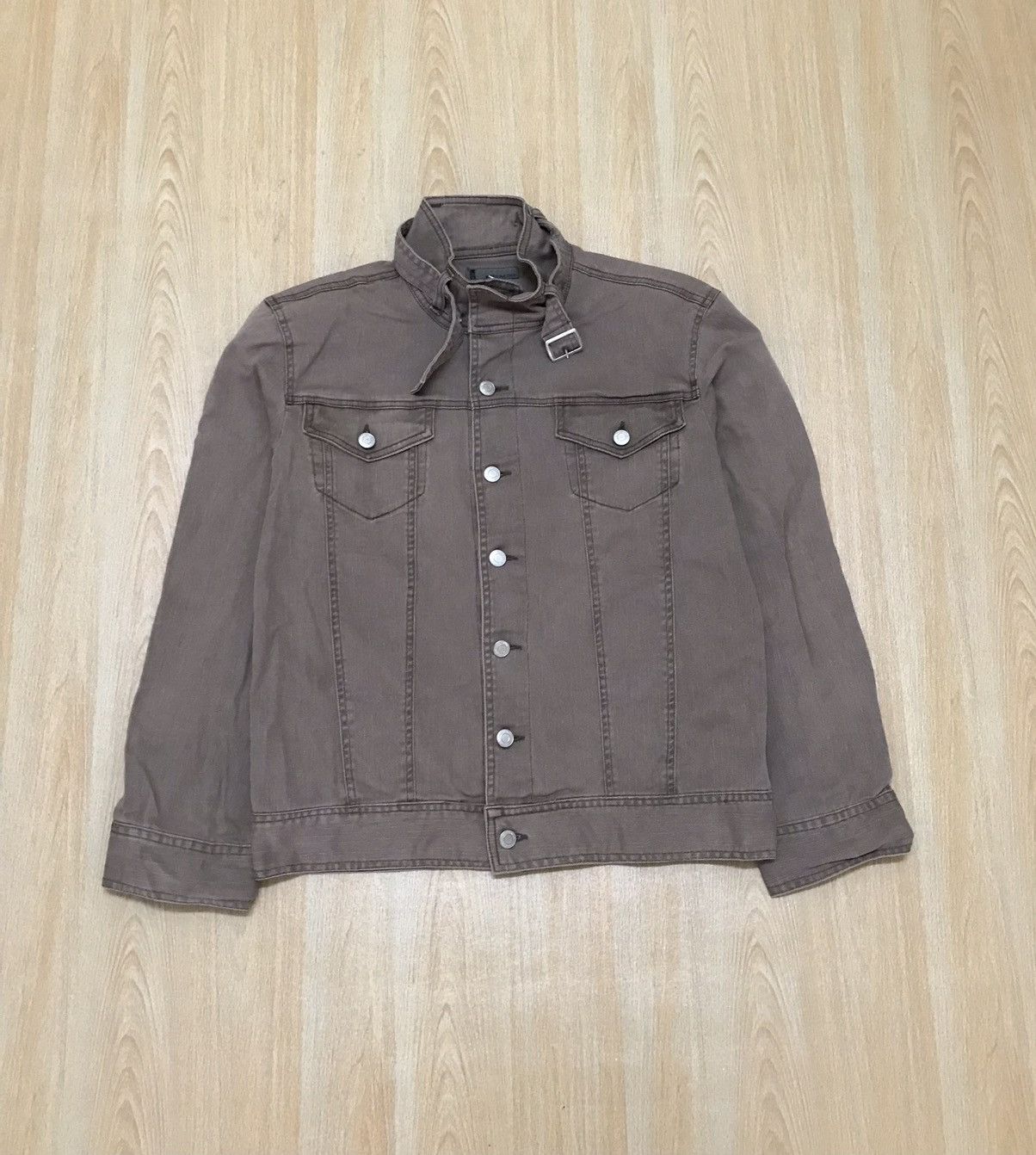 Japanese Brand Vintage Japan Mistic Light Denim Button Jacket Size US L / EU 52-54 / 3 - 2 Thumbnail