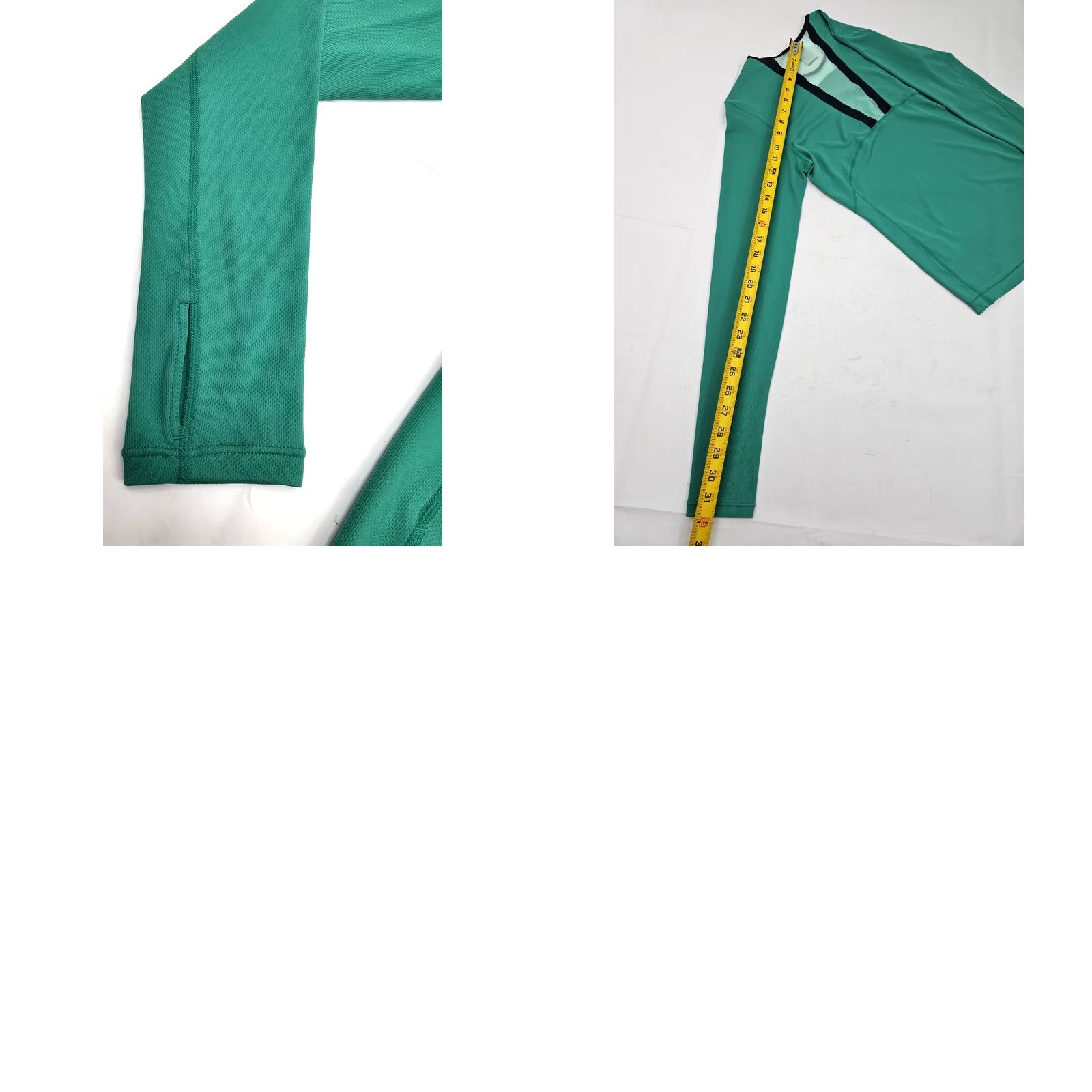 Nike Nike Dri-FIT Long Sleeve Shirt Women S Lightweight EUC Green 677311 Running Pullover Slim Fit Techwear Size S / US 4 / IT 40 - 9 Thumbnail