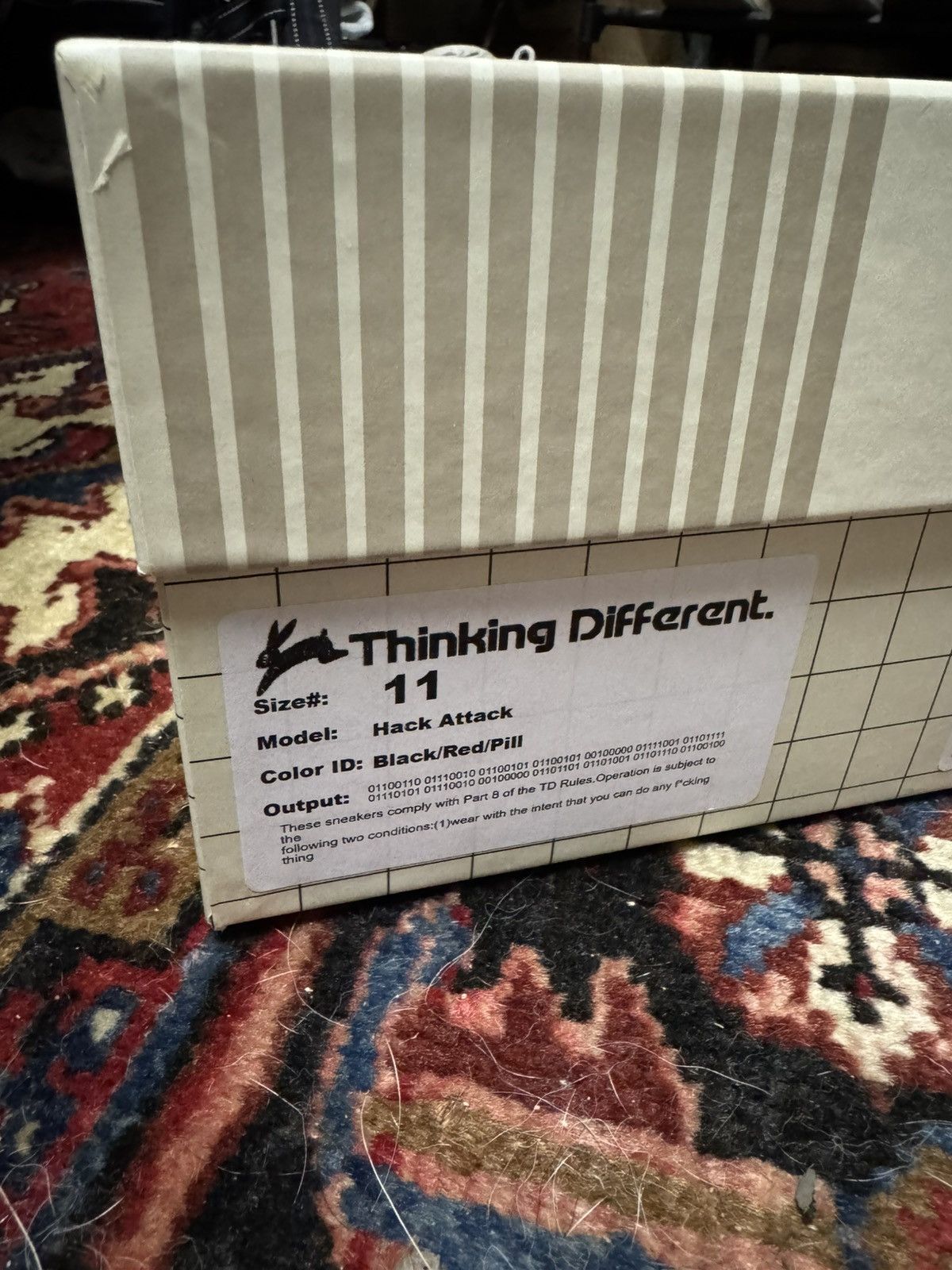 Other Thinking Different Hack Attack Bred Pill Sneakers Size US 11 / EU 44 - 8 Thumbnail